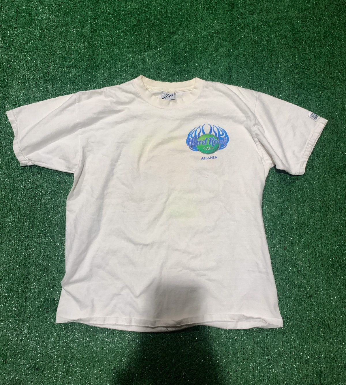 Hard Rock Cafe × Vintage 90’s Vintage Hard Rock Cafe Atlanta T Shirt Size US L / EU 52-54 / 3 - 2 Thumbnail