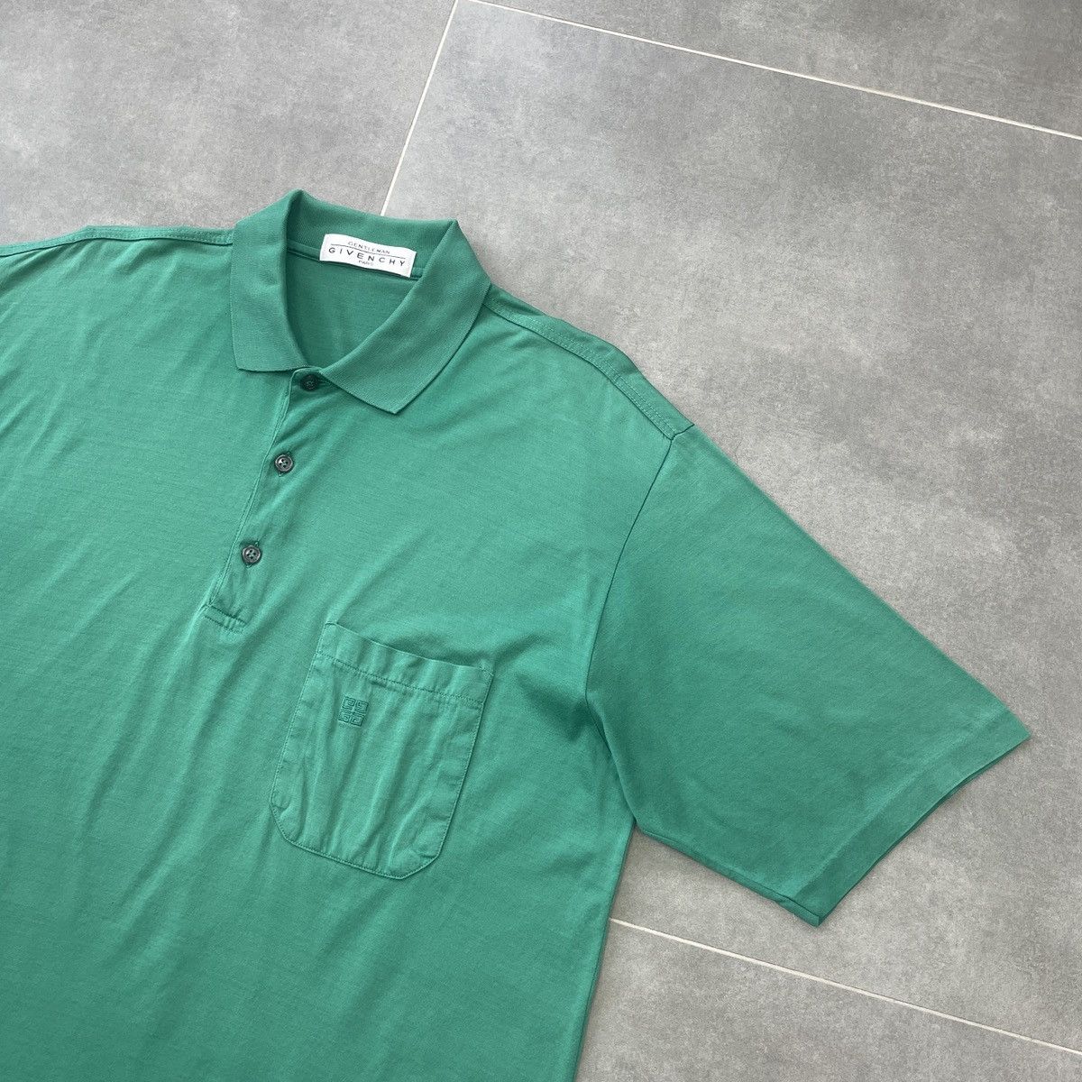 Givenchy × Vintage Vintage Givenchy Paris Gentleman Polo Shirt Size XL Size US XL / EU 56 / 4 - 5 Thumbnail