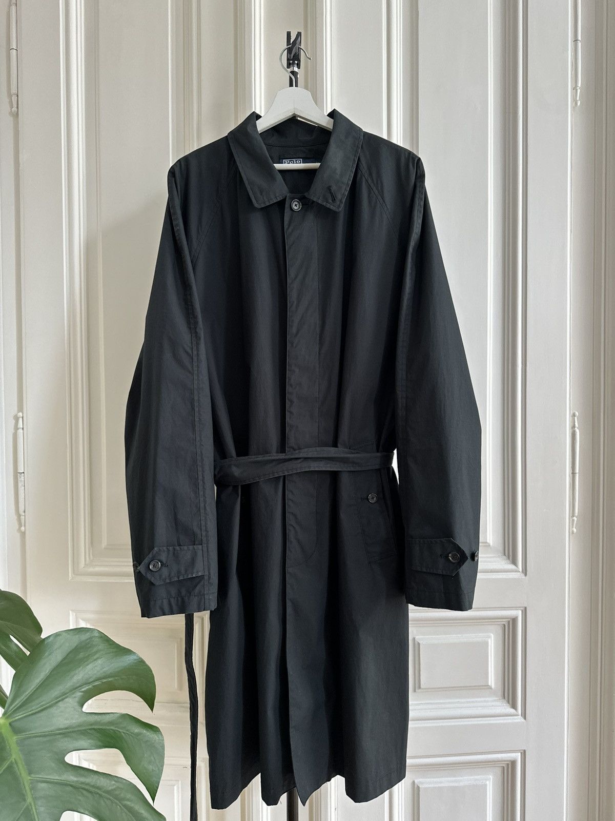 Polo Ralph Lauren Polo Ralph Lauren Vintage 90s Rare Mens Long Trench Coat Size US XL / EU 56 / 4 - 1 Thumbnail