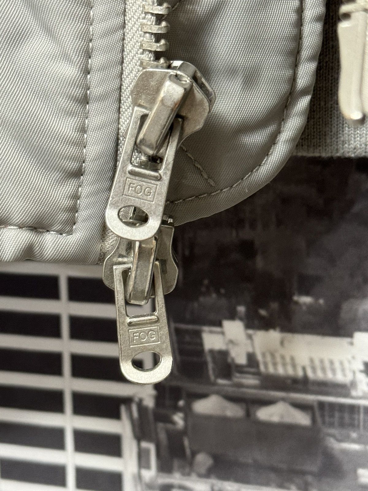 Fear of God 💥FOG Fear of God Collection Two Bomber Jacket Silver SZ S Size US S / EU 44-46 / 1 - 3 Thumbnail