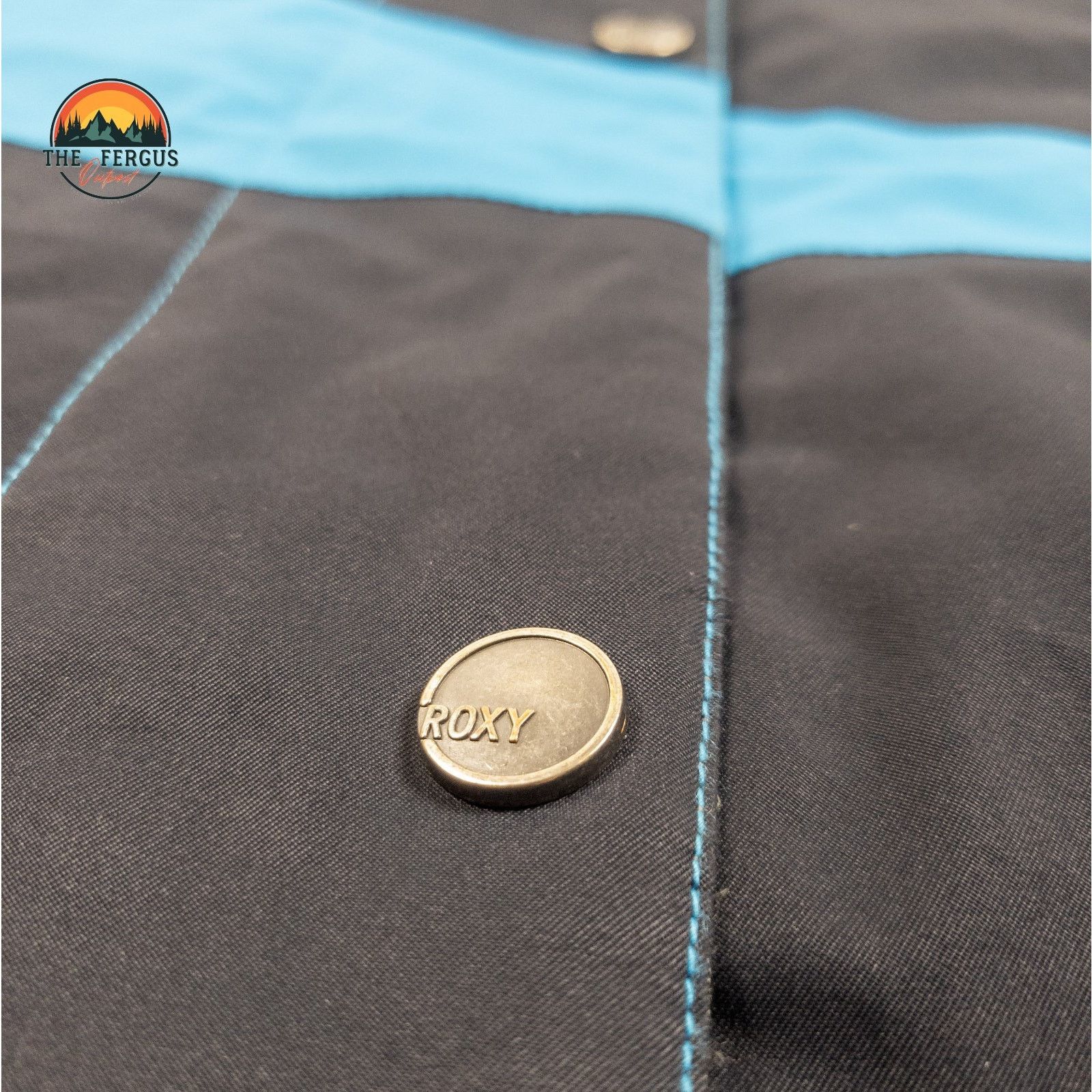 Other Roxy Ski Jacket Long Slim Fit Snowboard Blue Black Sz Small Size S / US 4 / IT 40 - 15 Thumbnail