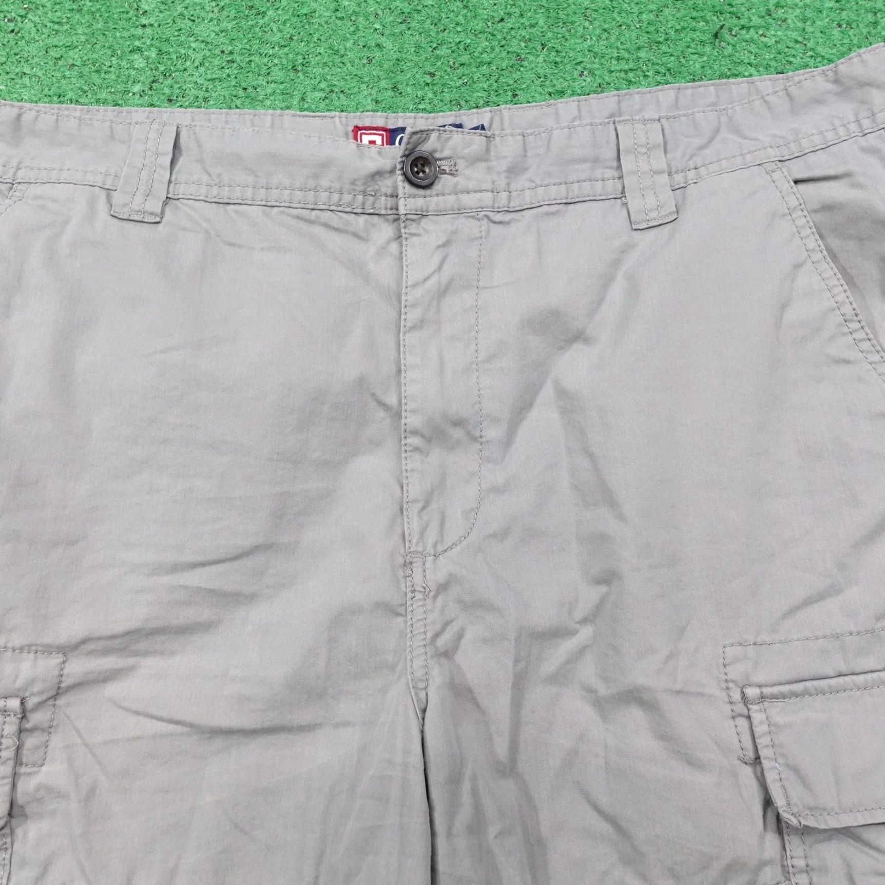 Chaps Chaps Cargo Shorts Men 38 Gray Outdoor Utility Cotton Nylon Blend Pockets Casual Size US 38 / EU 54 - 2 Thumbnail
