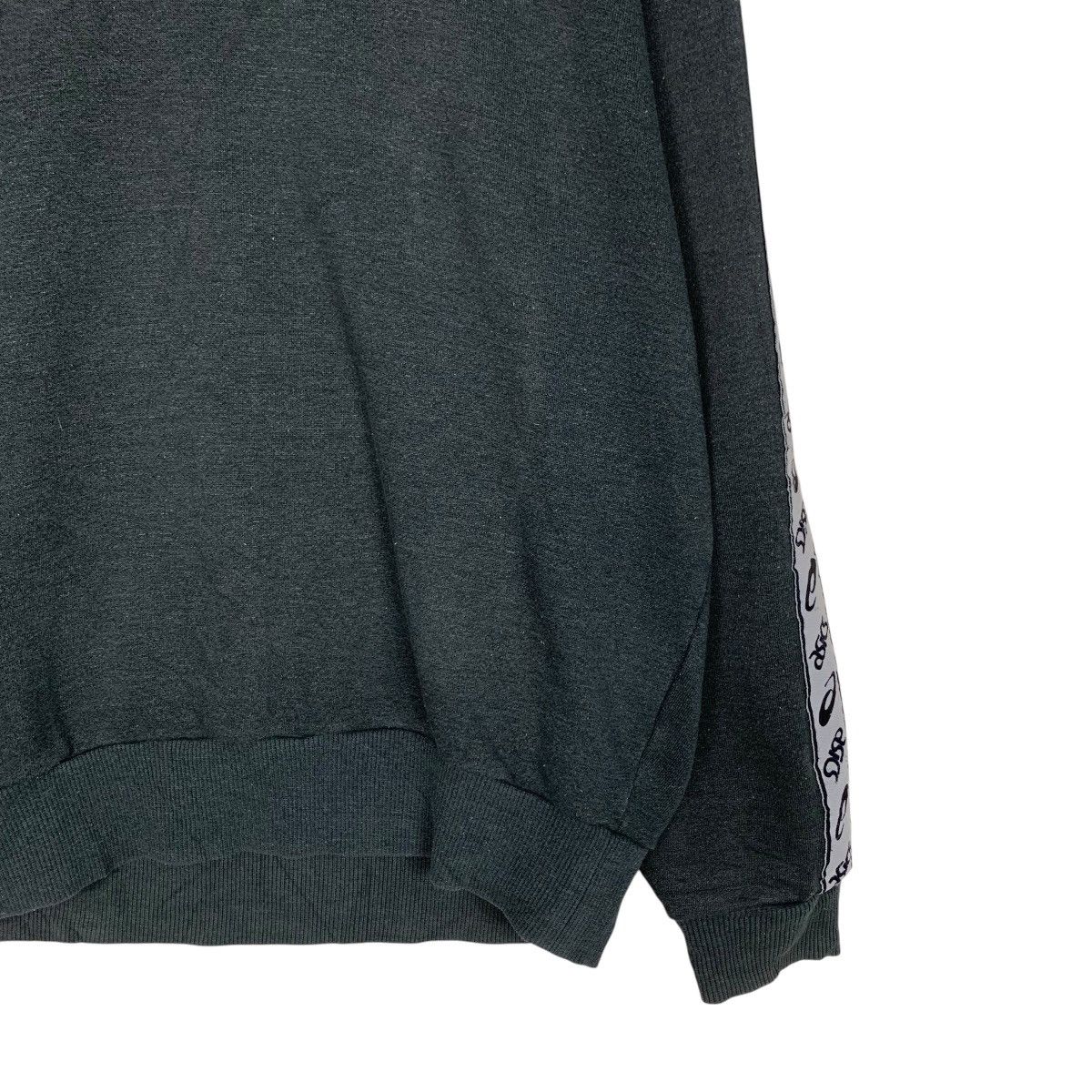 Asics Vintage 90’s ASICS Side Tape Pullover Hoodies #3551-C162 Size US L / EU 52-54 / 3 - 6 Thumbnail