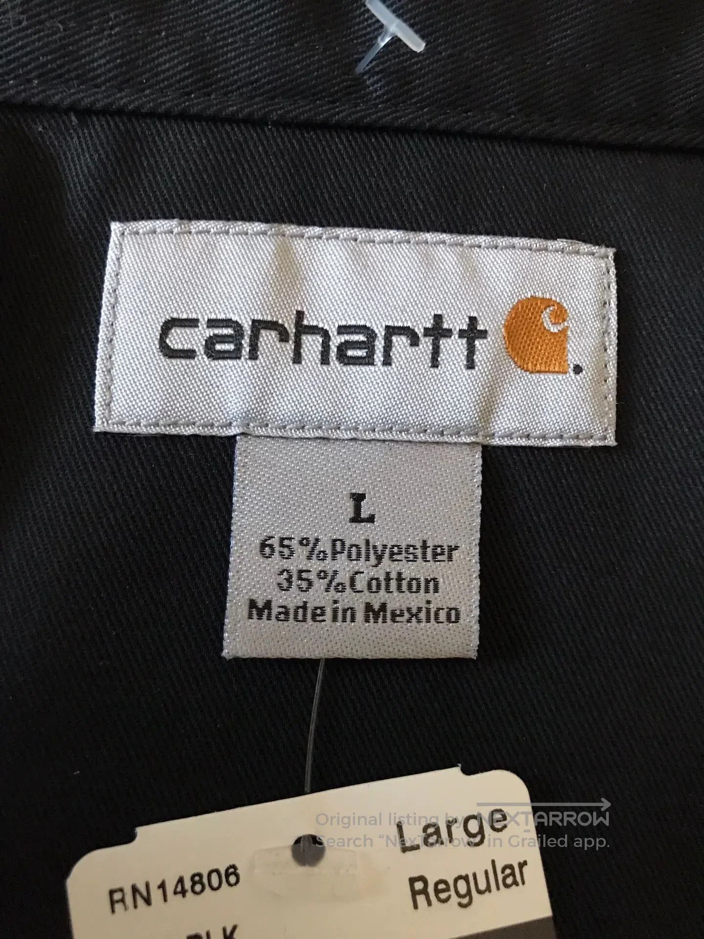 Carhartt Carhartt Original Fit Short Sleeve Shirt. Size US L / EU 52-54 / 3 - 7 Thumbnail