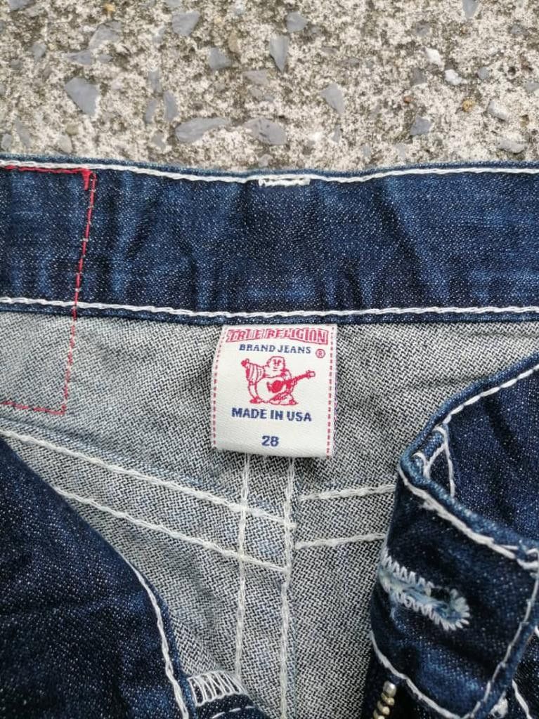 Other True Religion Rainbow Joey Bootcut Denim Jeans Size 30" / US 8 / IT 44 - 6 Thumbnail