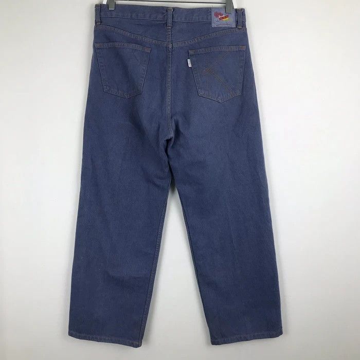 image of Sy0176 VTG 90's Karl Helmut Baggy Jeans in Blue Denim, Men's (Size 34)