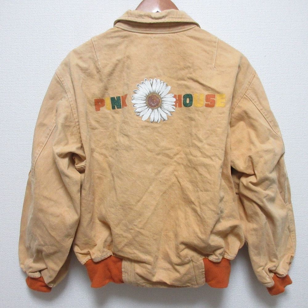Other Other PINK HOUSE Denim Bomber Jacket Textile Outerwear DUTY FREE for USA Size ONE SIZE - 1 Thumbnail