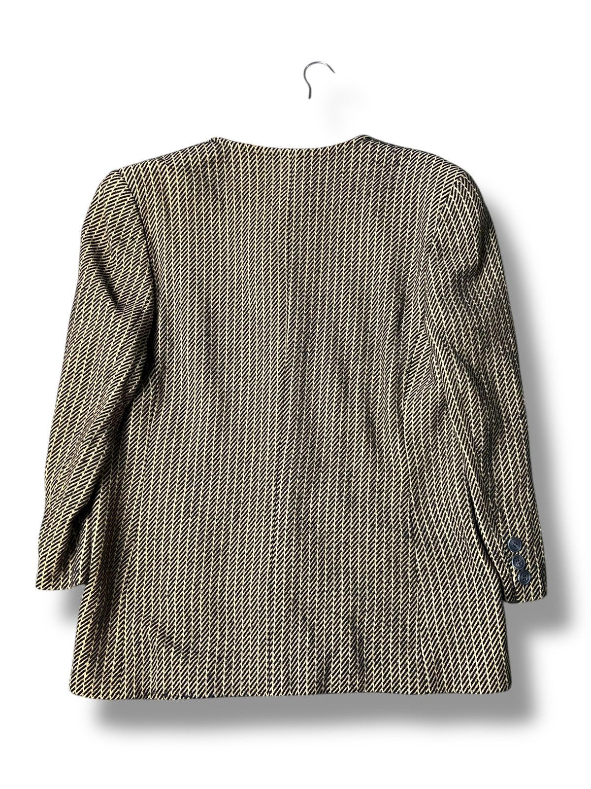 Japanese Brand Milano Gibierre Donna Stripes Coat (138) Size US XXS / EU 40 - 2 Thumbnail