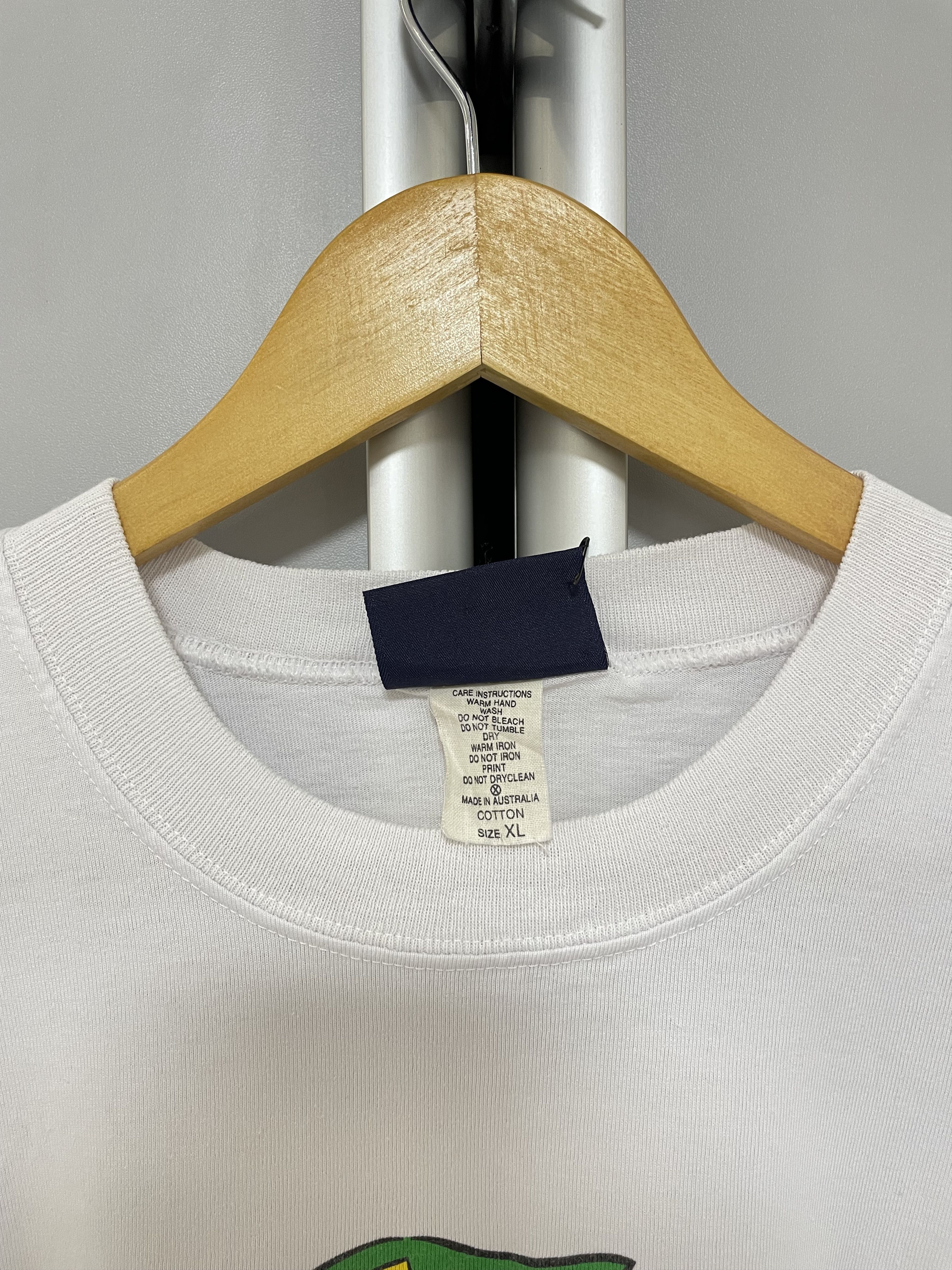 Formula 1 SENNINHA BRASIL F1 Ayrton Senna 1995 Vintage T-Shirt Tee Size US XL / EU 56 / 4 - 7 Thumbnail