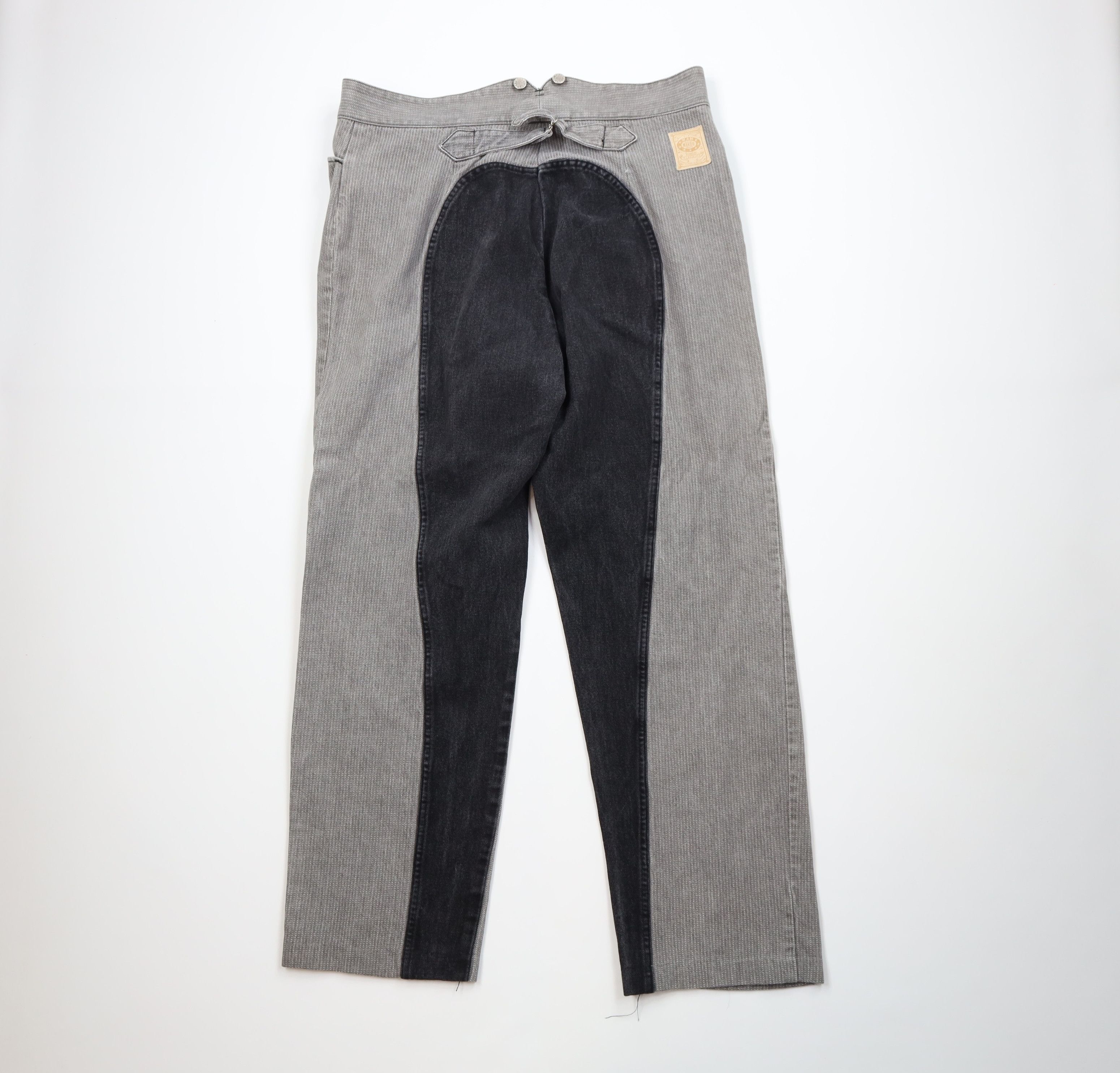Vintage Vintage 90s Button Fly Buckle Back Wide Leg Jeans USA Size US 40 / EU 56 - 10 Thumbnail