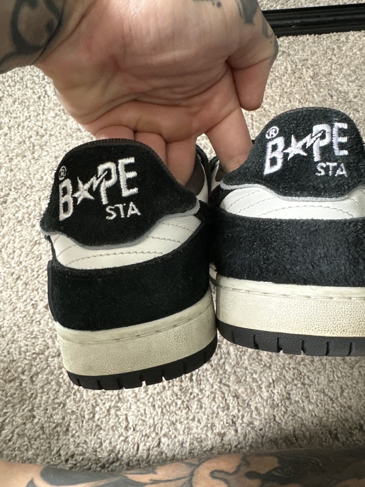 Bape 2023 BAPE Sk8 Sta #3 Ml 'Black' Size US 9.5 / EU 42-43 - 4 Thumbnail