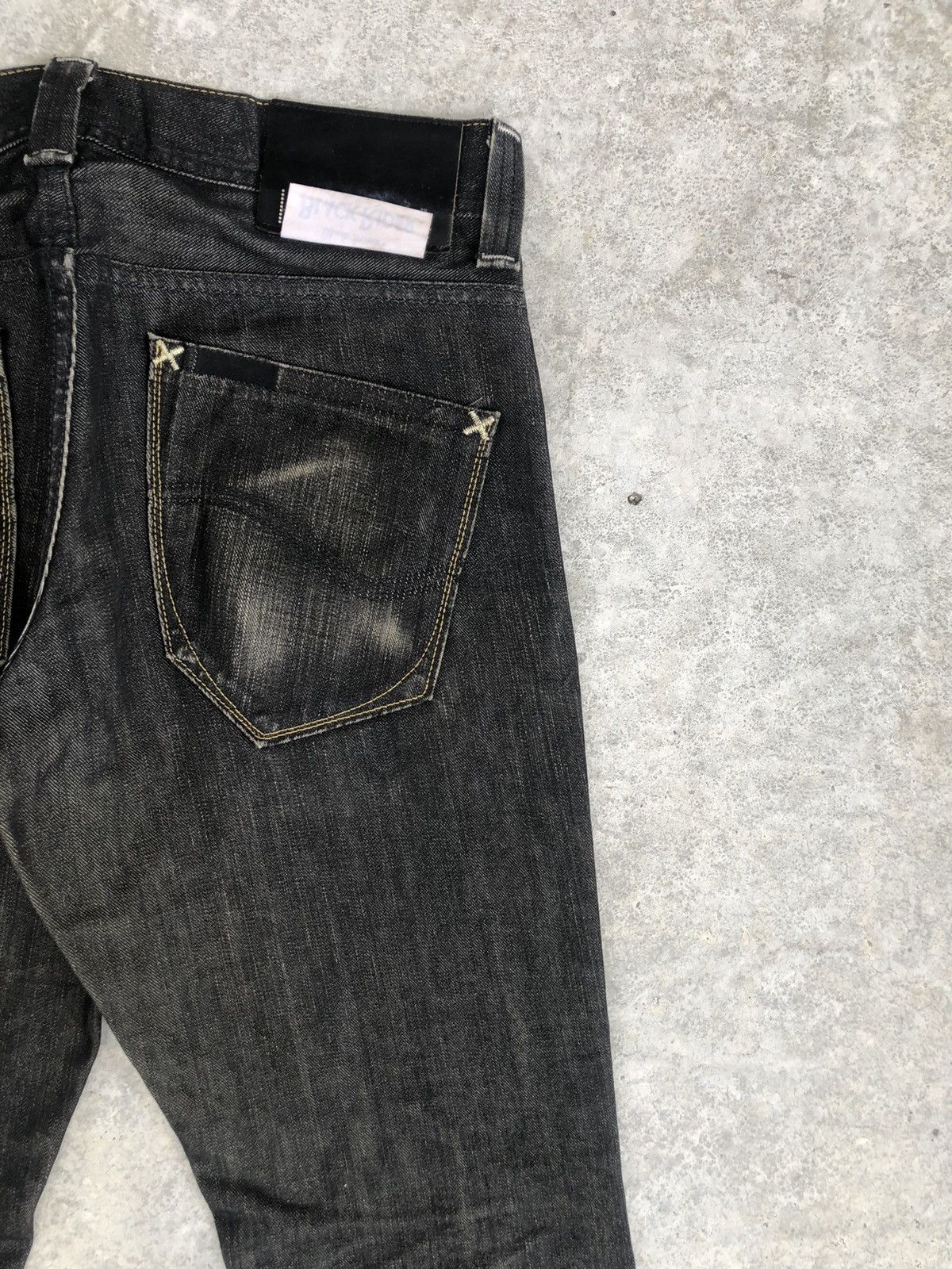 Lee Japanese Lee Flared Jeans Distressed Jeans Size US 33 - 10 Thumbnail