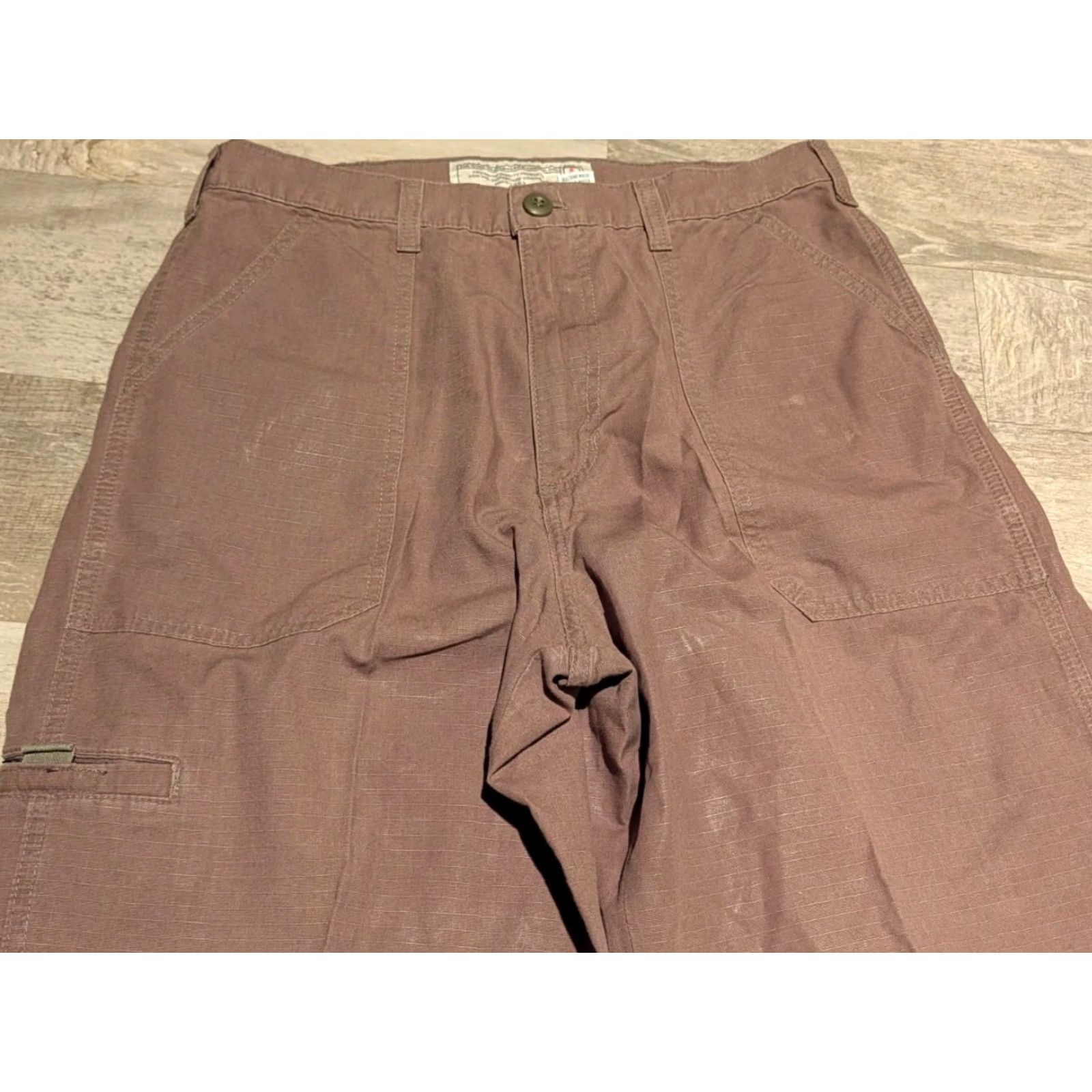 Girl Skateboards Vintage Yes Girl Skateboard Company Ripstop Chino Pants Mens 32 Khaki 29" Inseam USA Made Size US 32 / EU 48 - 5 Thumbnail