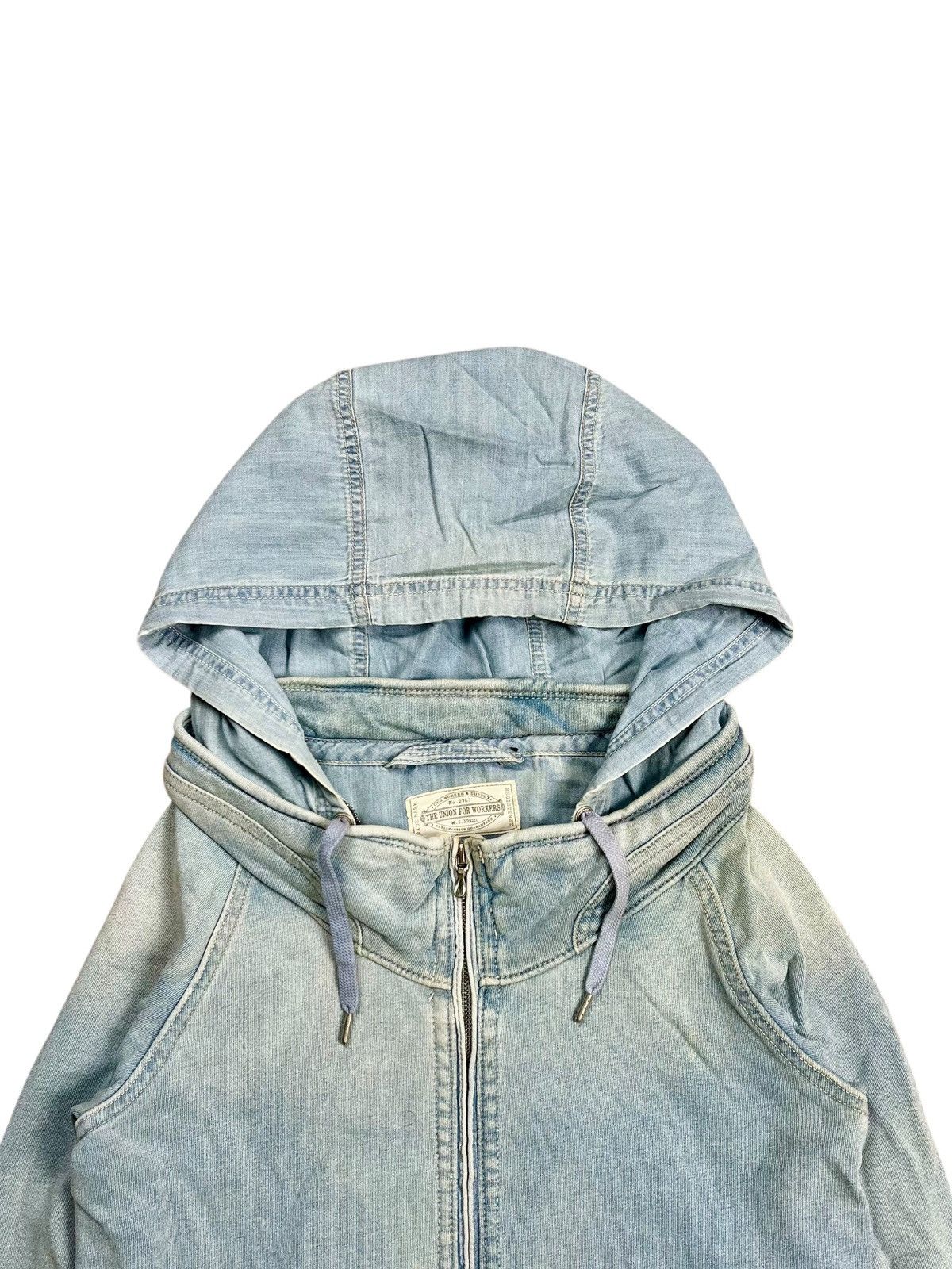 If Six Was Nine 2000s G.O.A - Blue Washed Bono Jacket Size US M / EU 48-50 / 2 - 5 Thumbnail