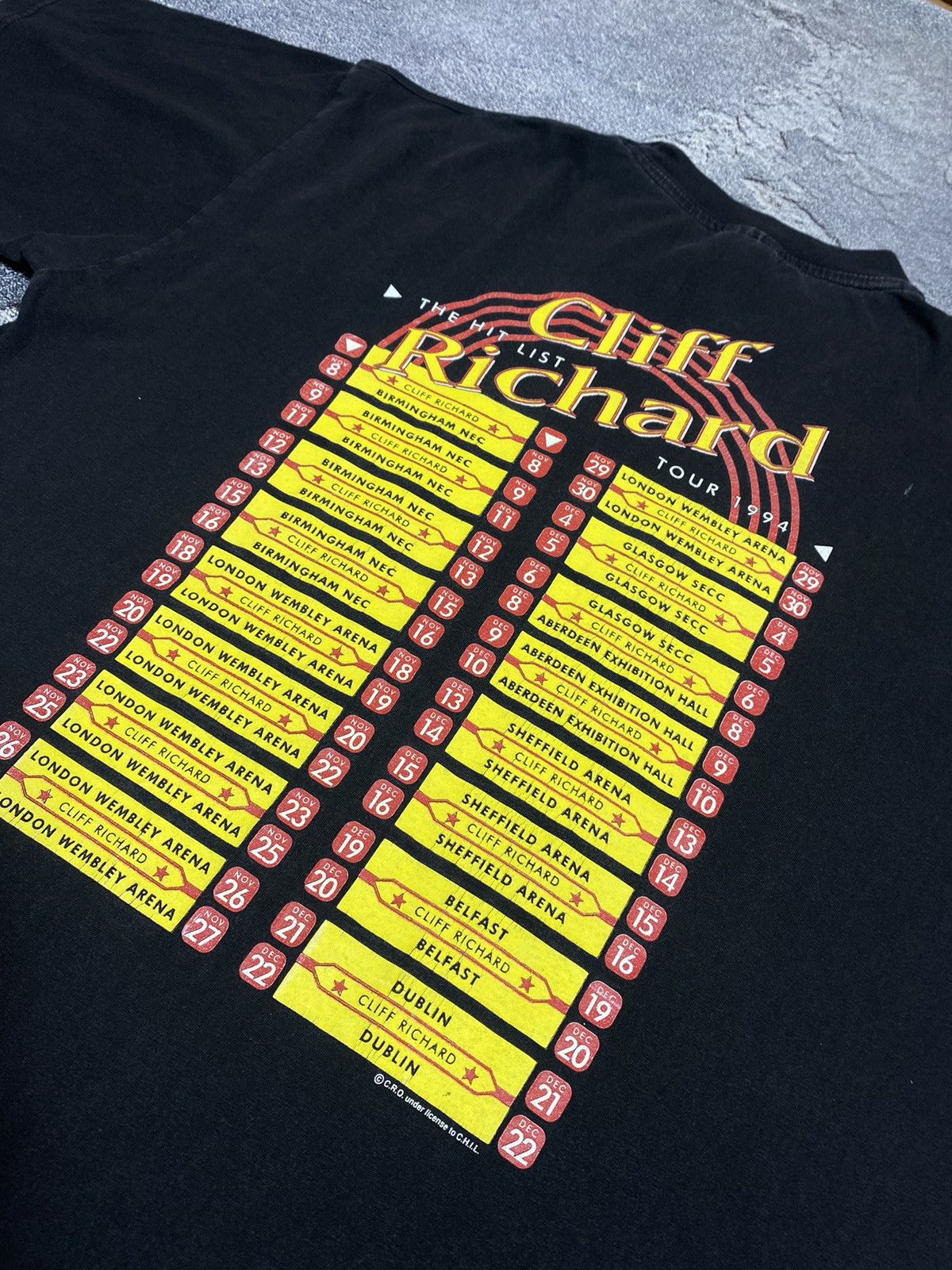 Band Tees × Vintage Vintage 1994 CLIFF RICHARD Tour tshirt Size US L / EU 52-54 / 3 - 8 Thumbnail