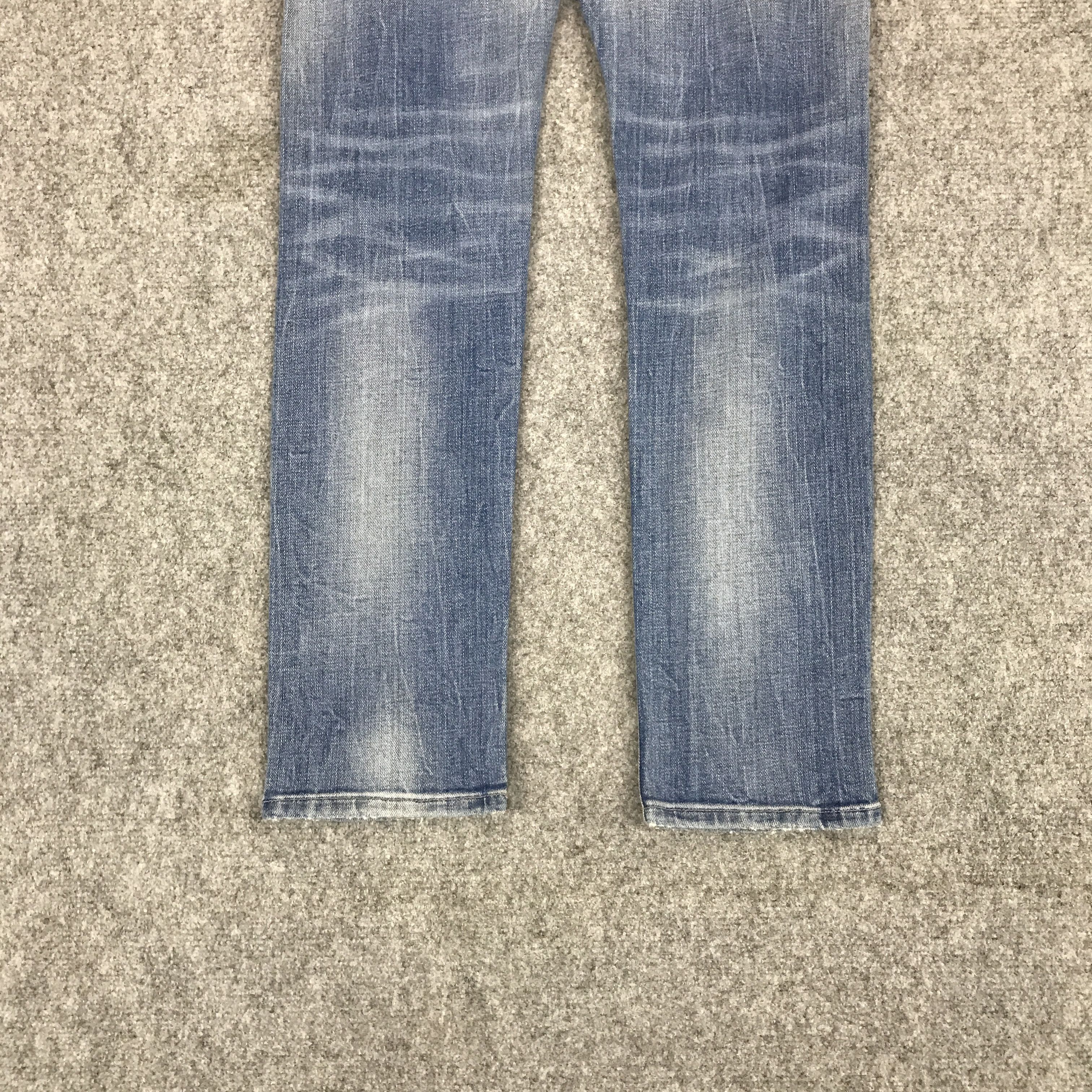 Replay REPLAY RIPPED DISTRESSED SKINNY JEANS PANTS Size US 27 - 6 Thumbnail
