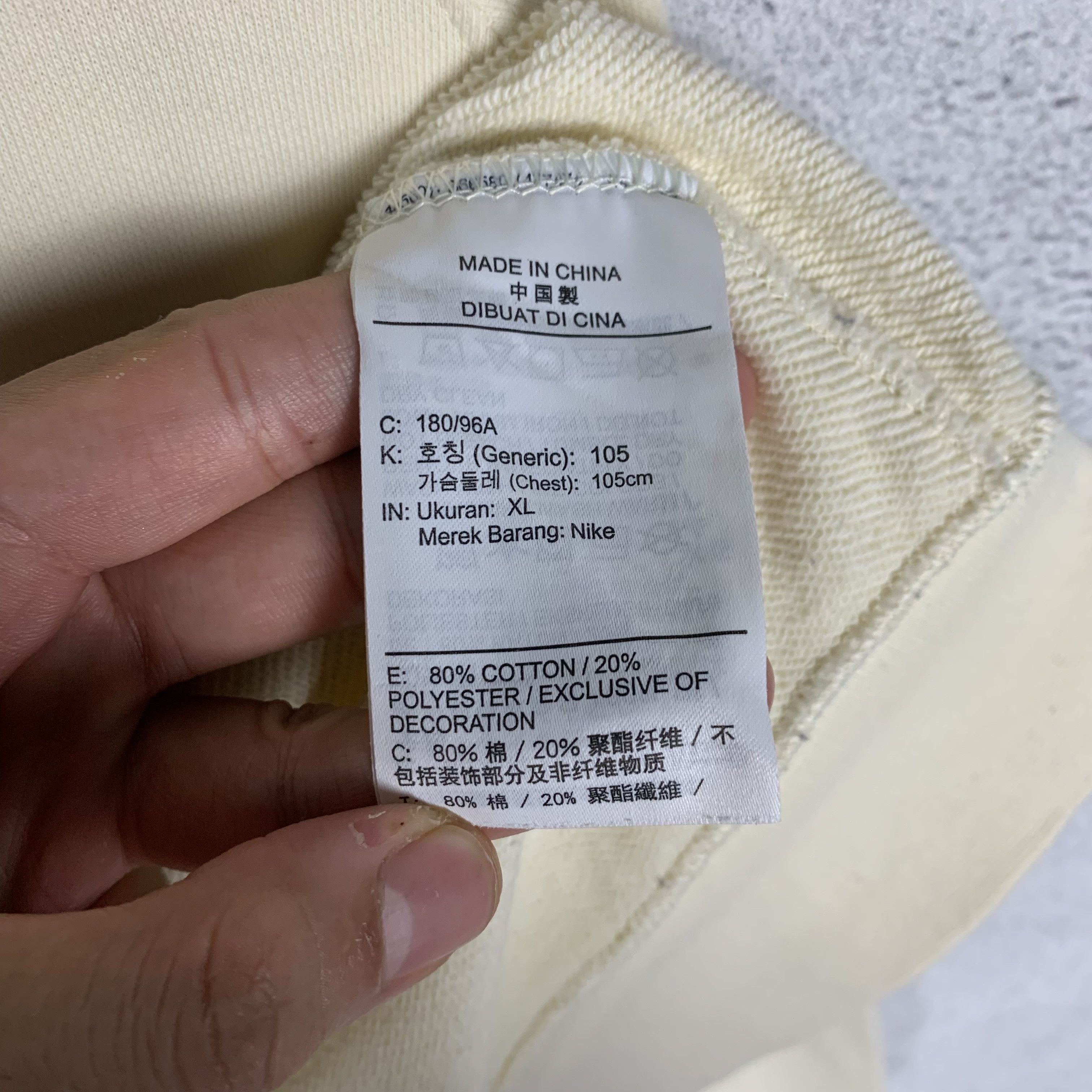 Nike Nike Y2K Swoosh Sweatshirt Crewneck Size US XL / EU 56 / 4 - 5 Thumbnail