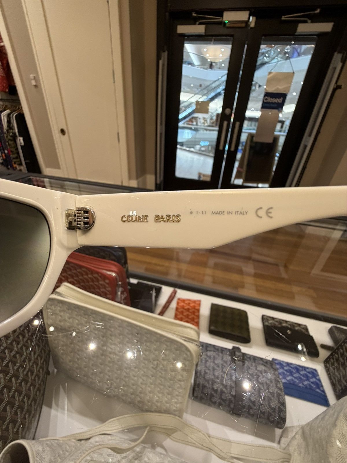Celine Celine Spring22 Monochroms Cat Eye Sunglasses Size ONE SIZE - 3 Thumbnail
