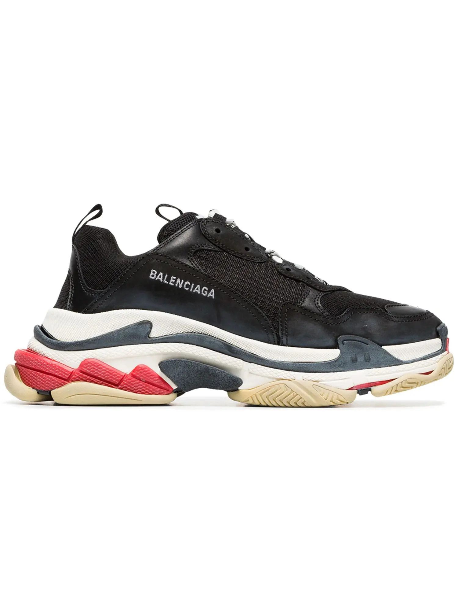 Balenciaga o1mt1gz0924 Triple S Sneakers in Multicolor Size US 5.5 / EU 38 - 1 Thumbnail