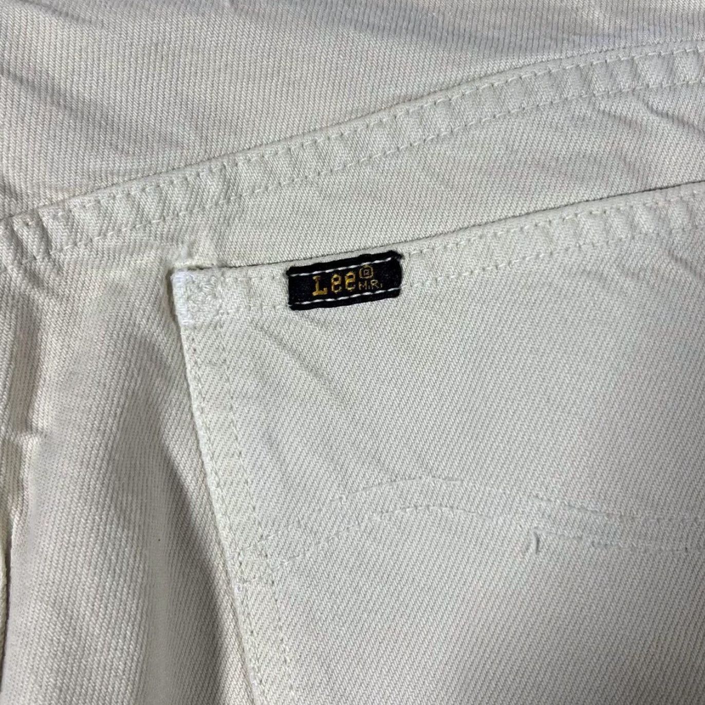 Lee VINTAGE Lee Brooklyn Classic Cream Straight Leg Regular Fit Denim Jeans W32 L30 Mens Jeans Size US 32 / EU 48 - 4 Thumbnail