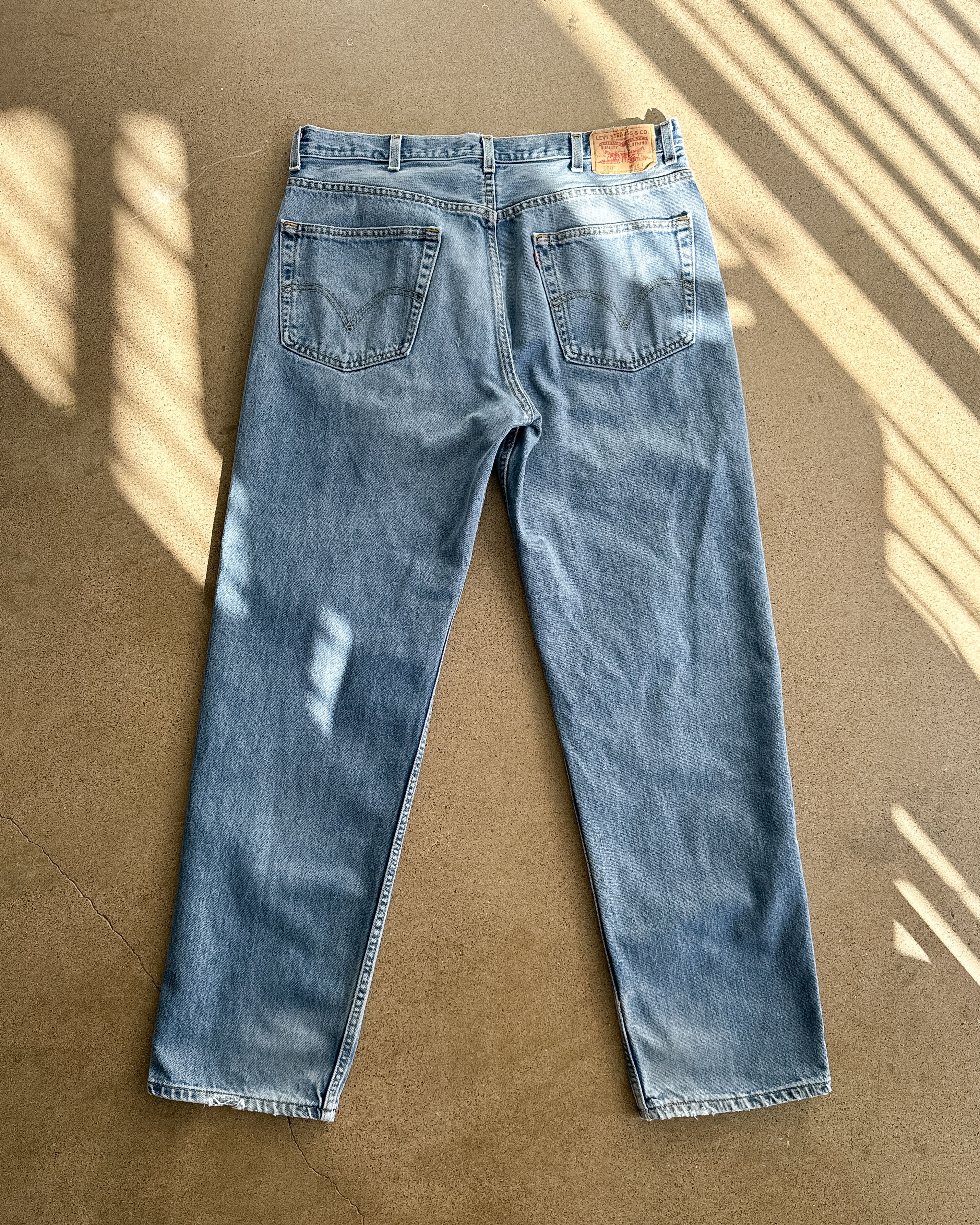 Levi's Vintage 2000s Levi's 550 Jeans Relaxed Fit Men's 38 Baggy Size US 38 / EU 54 - 6 Thumbnail
