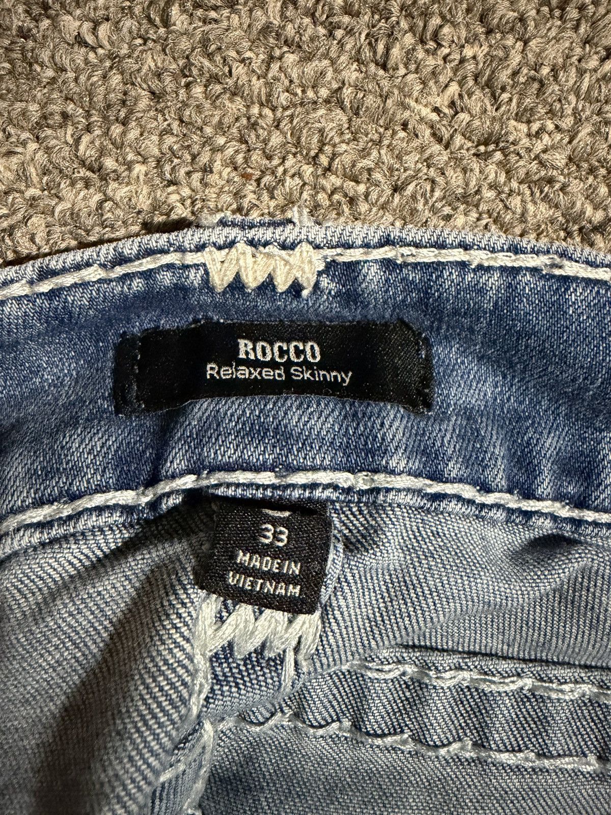 True Religion True religion rocco relaxed skinny jean sz 33 Size US 33 - 5 Thumbnail