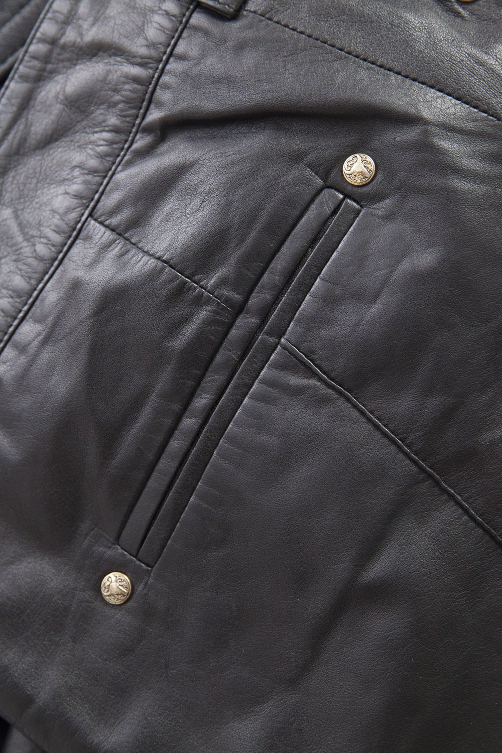 Balmain 2013 leather flare pants Size 26" / US 2 / IT 38 - 6 Thumbnail