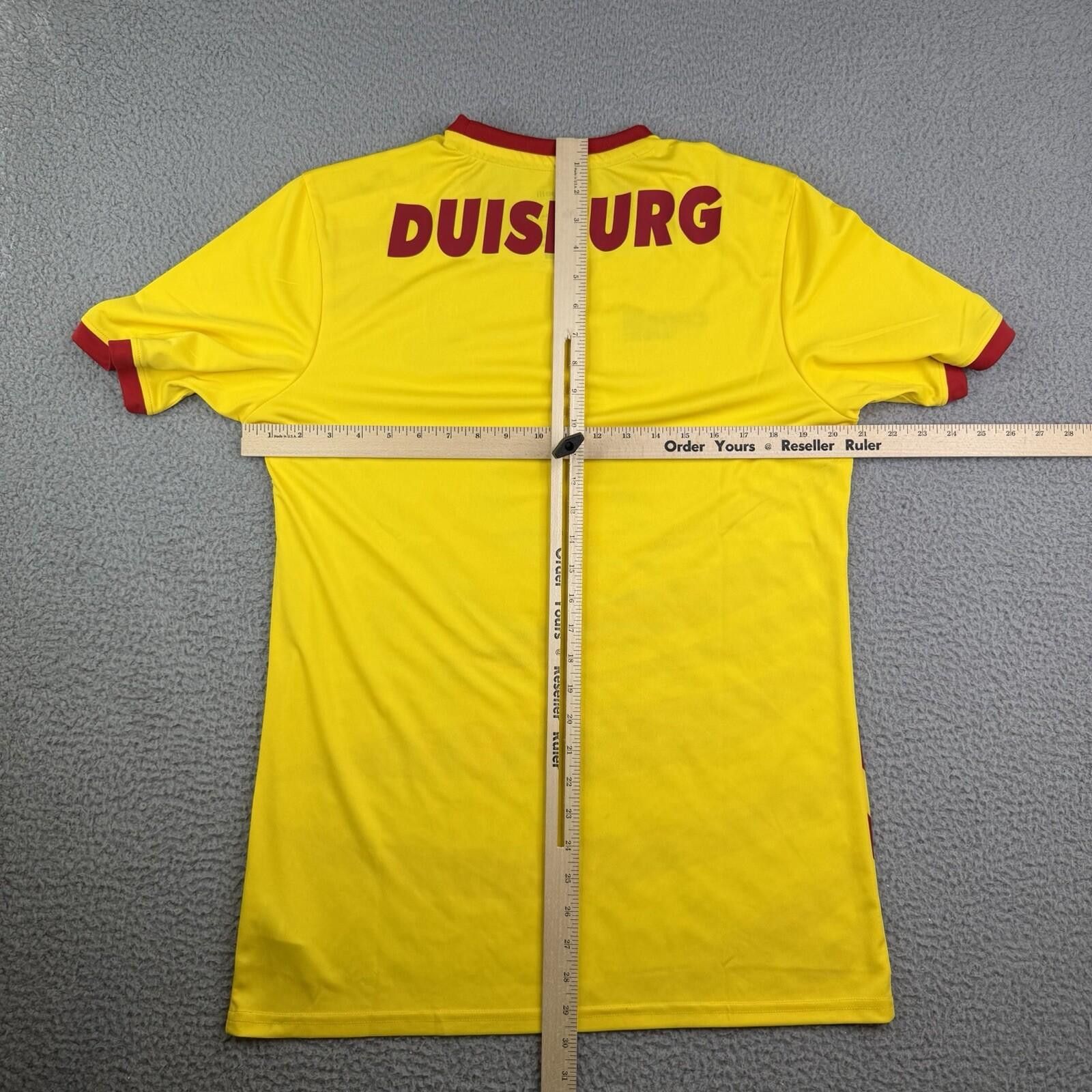 Other MSV Duisburg Yellow Jersey Shirt M Capelli Football Soccer Size ONE SIZE - 6 Thumbnail