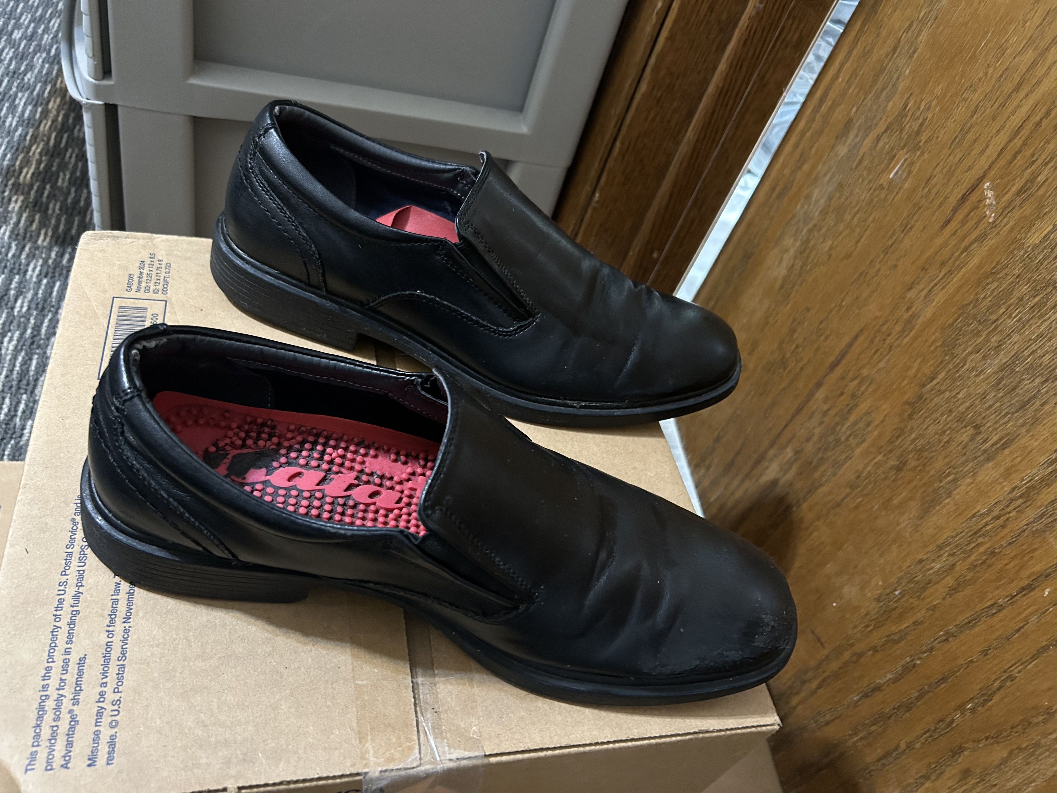 Bata BATA Men Acu-Pressure Dress Shoes 811X296 Size US 10 / EU 43 - 8 Thumbnail
