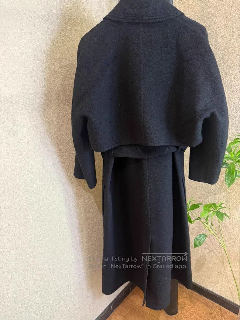Hermes Hermes Holiday Series Black Cashmere Coat Size XXS / US 00 / IT 34 - 2 Thumbnail