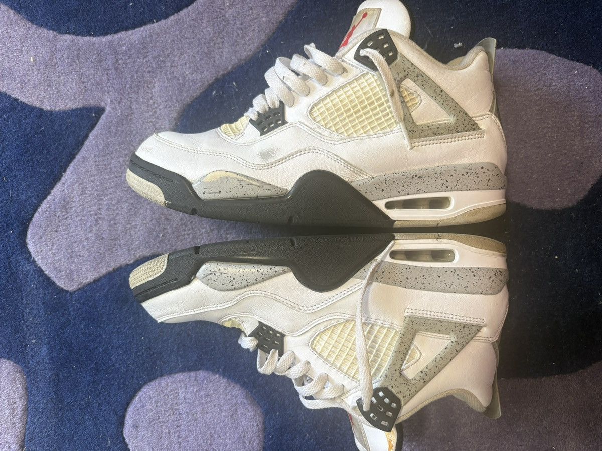 Jordan Brand WHITE CEMENT JORDAN 4 2016 Size US 10 / EU 43 - 3 Thumbnail