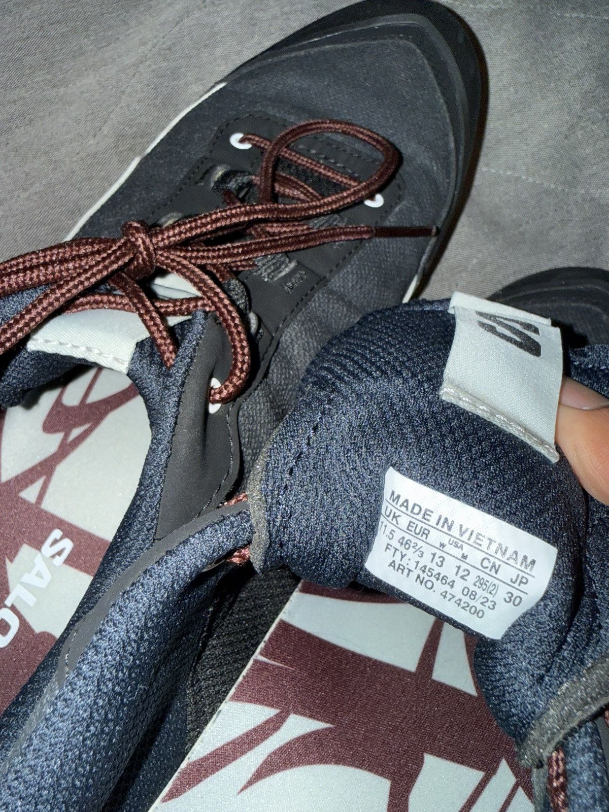 GR10K × Salomon Salomon Advanced X-ALP GR10K Size US 12 / EU 45 - 6 Thumbnail