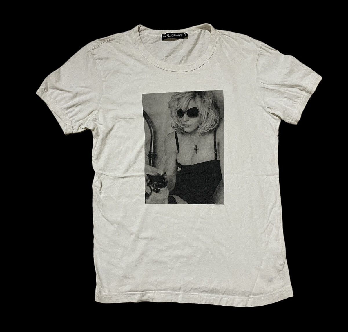 D&G Tshirt Debbie Harry Blondie Made in Italy Dolce&Gabbana