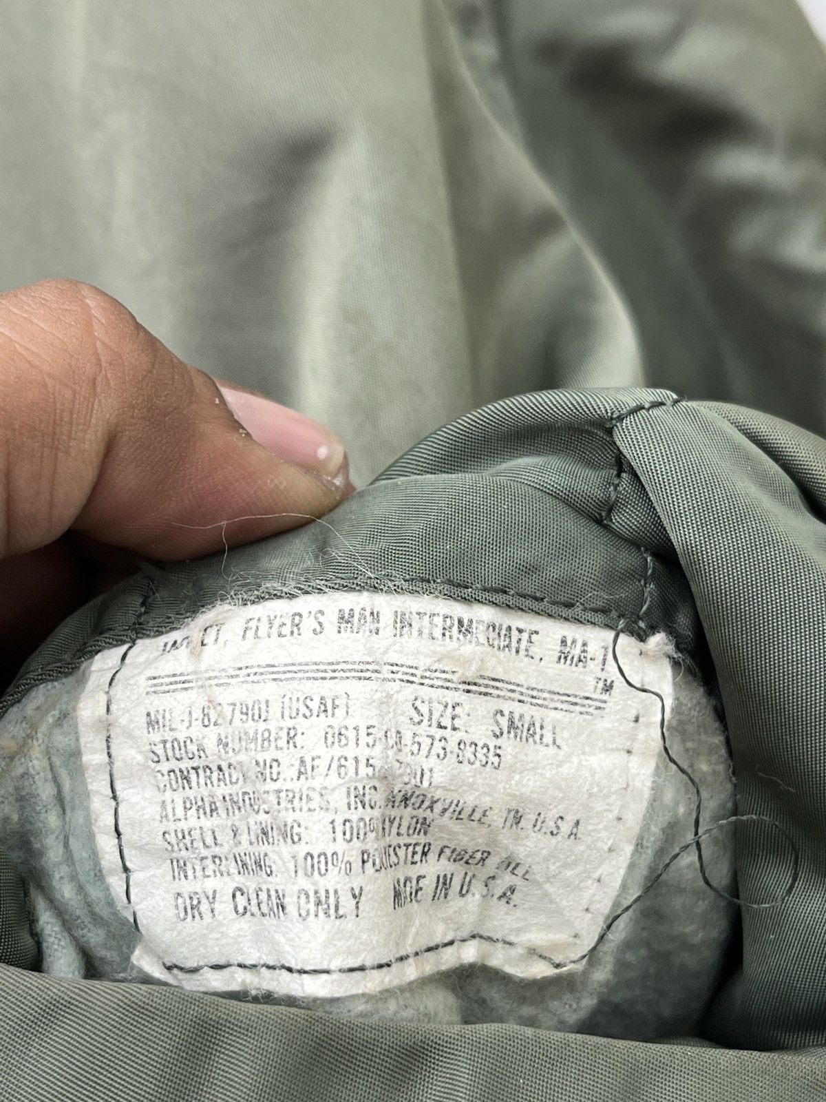 Alpha Industries 🔥🔥🔥STEALS VTG ALPHA INDUSTRIES MA1 BOMBER JACKET Size US S / EU 44-46 / 1 - 9 Thumbnail