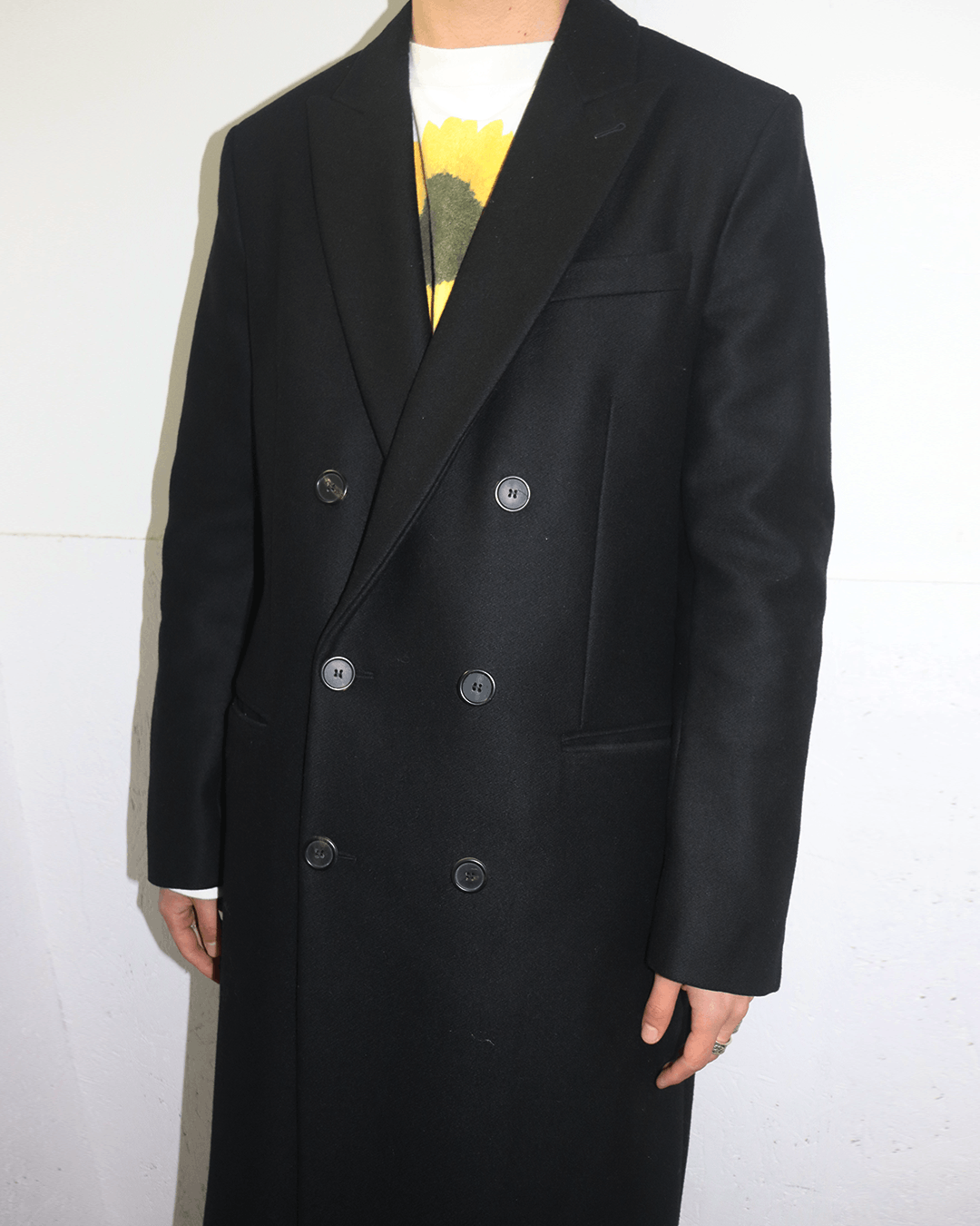 AMI AMI AW15 Double-Breasted Tuskania Wool Coat Size US M / EU 48-50 / 2 - 4 Thumbnail