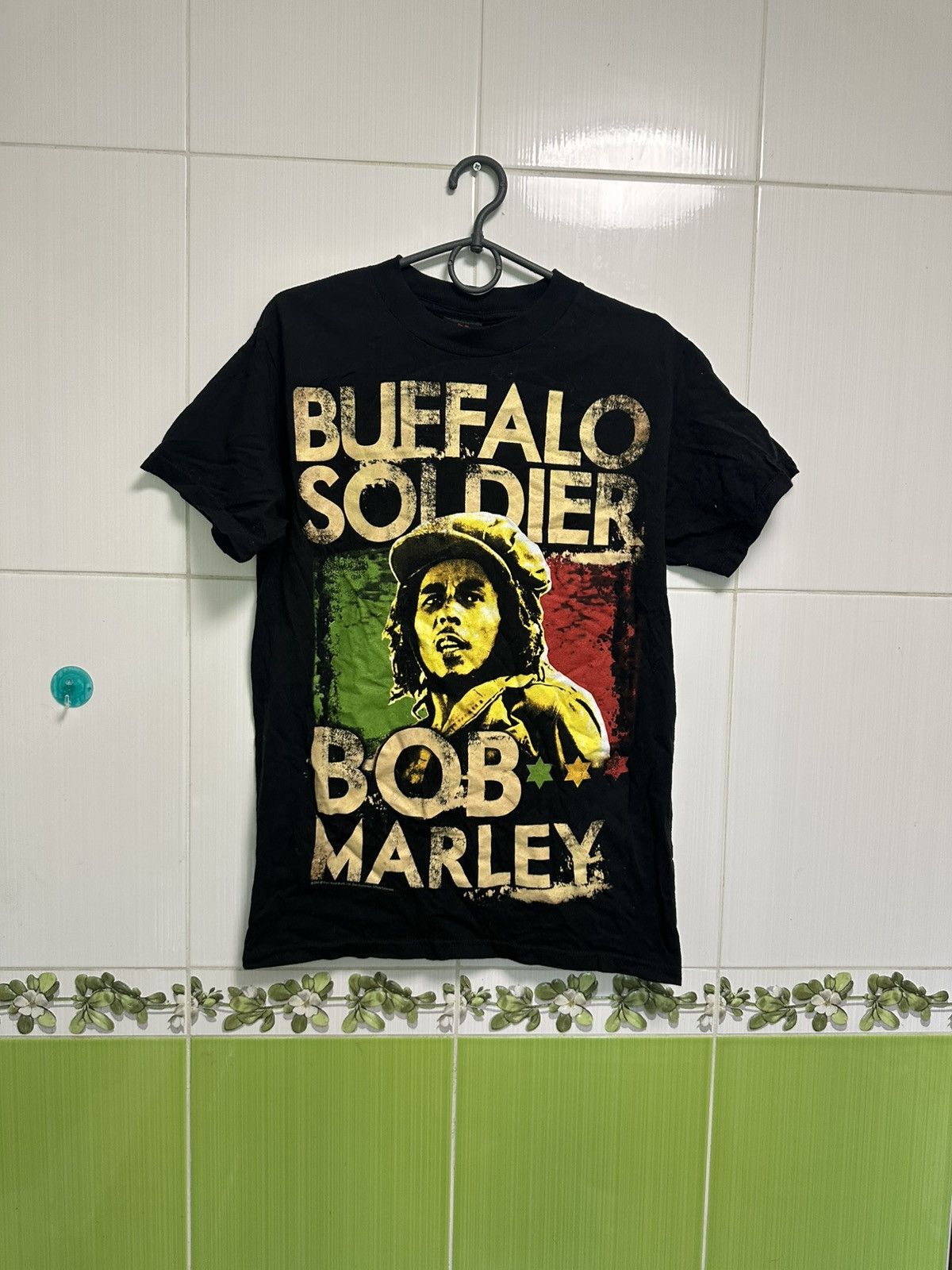 Bob Marley × Vintage Bob Marley Buffalo Soldier By Zion Roots Wear Men's Sz S Size US S / EU 44-46 / 1 - 1 Thumbnail
