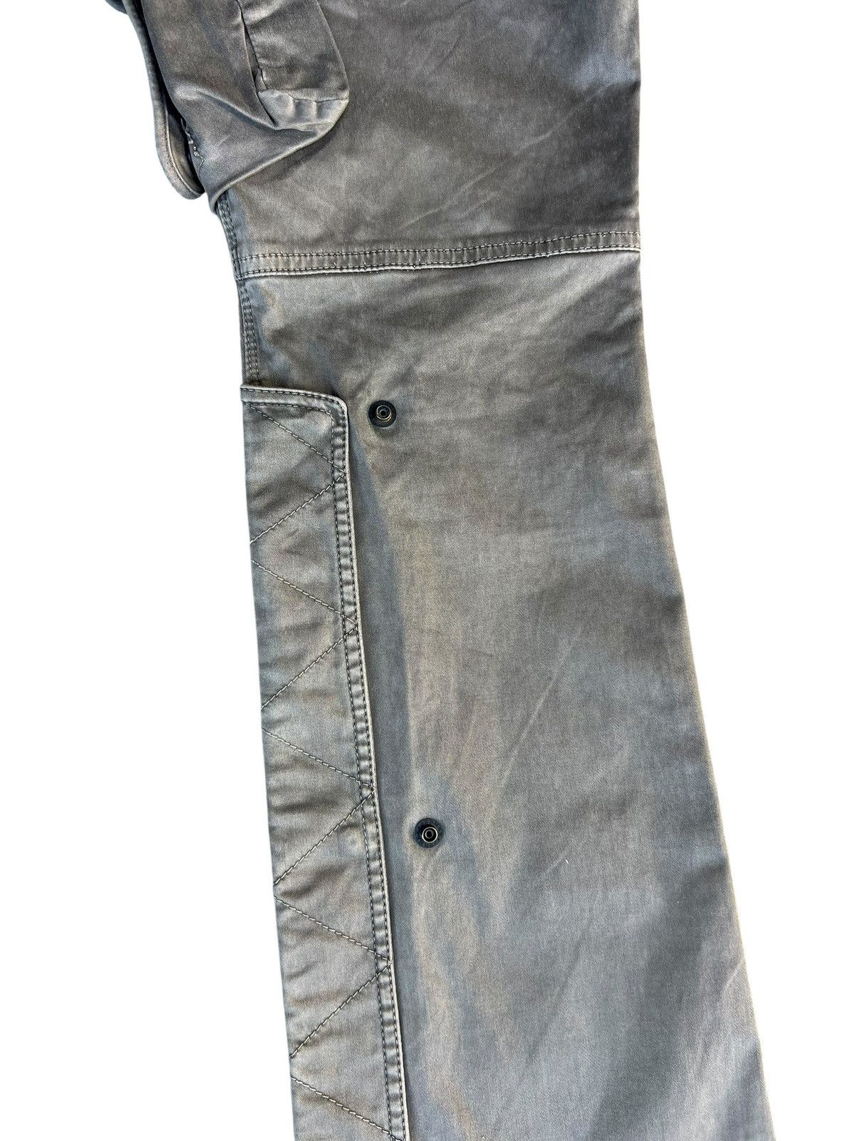 Tete Homme Tete Homme Gas Mask Cargo Stretch Trouser Flare Pant Size US 28 / EU 44 - 16 Thumbnail