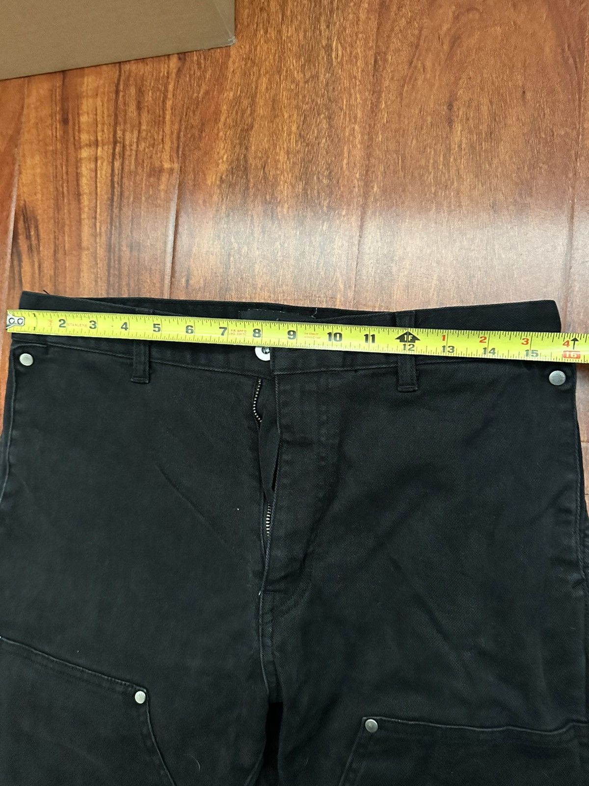 Vuja De Vuja De Flared Back zip Carpenter Pants Size US 32 / EU 48 - 3 Thumbnail