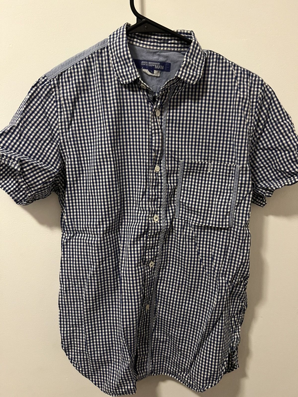 Comme des Garcons Junya Watanabe Comme Des Garcon Man Plaid Button Up Size US M / EU 48-50 / 2 - 1 Thumbnail