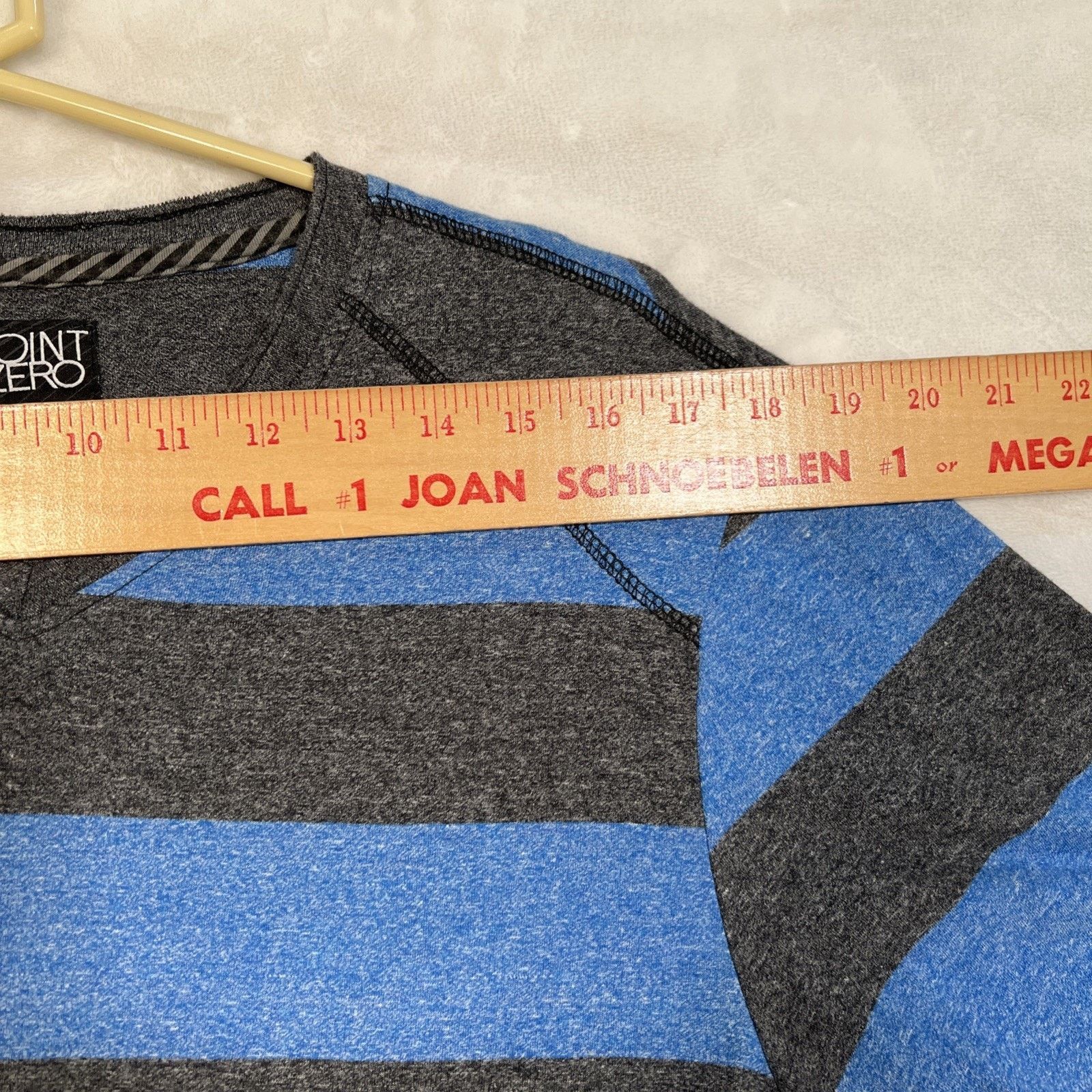 Point Zero Point Zero Vintage Y2K T-Shirt Men Medium Stripe Short-Slee Size US M / EU 48-50 / 2 - 5 Thumbnail