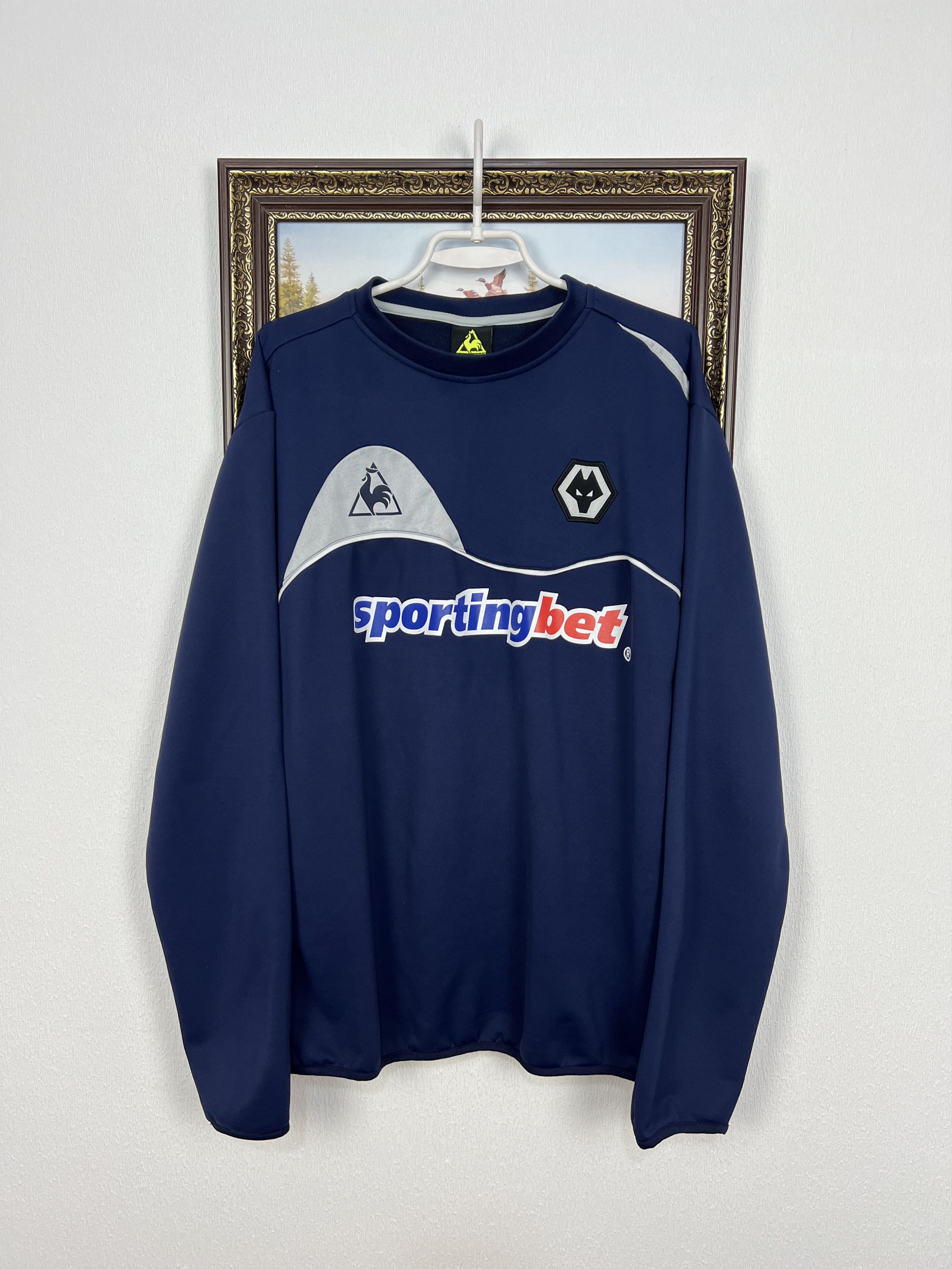 Vintage Wolverhampton Wanderers Wolves Football Sweatshirt