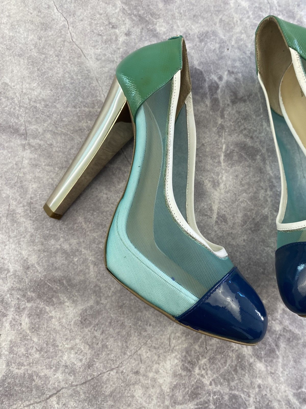Just Cavalli Just Cavalli Transparent Heels with Leather details Size 39 Size US 9 / IT 39 - 2 Thumbnail