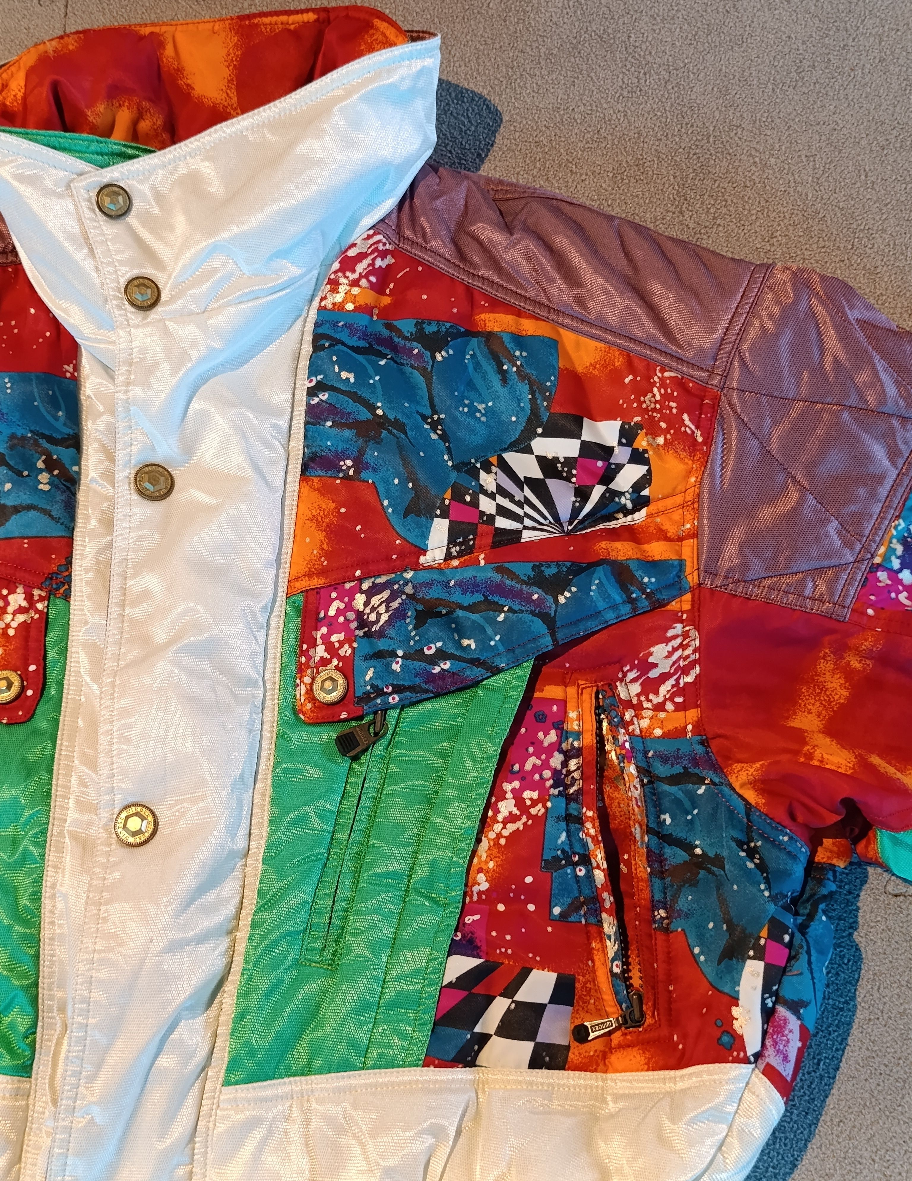 Other Windex Pro "Snow Racer" Archival Ski Jacket - Multicolor Size L / US 10 / IT 46 - 11 Thumbnail