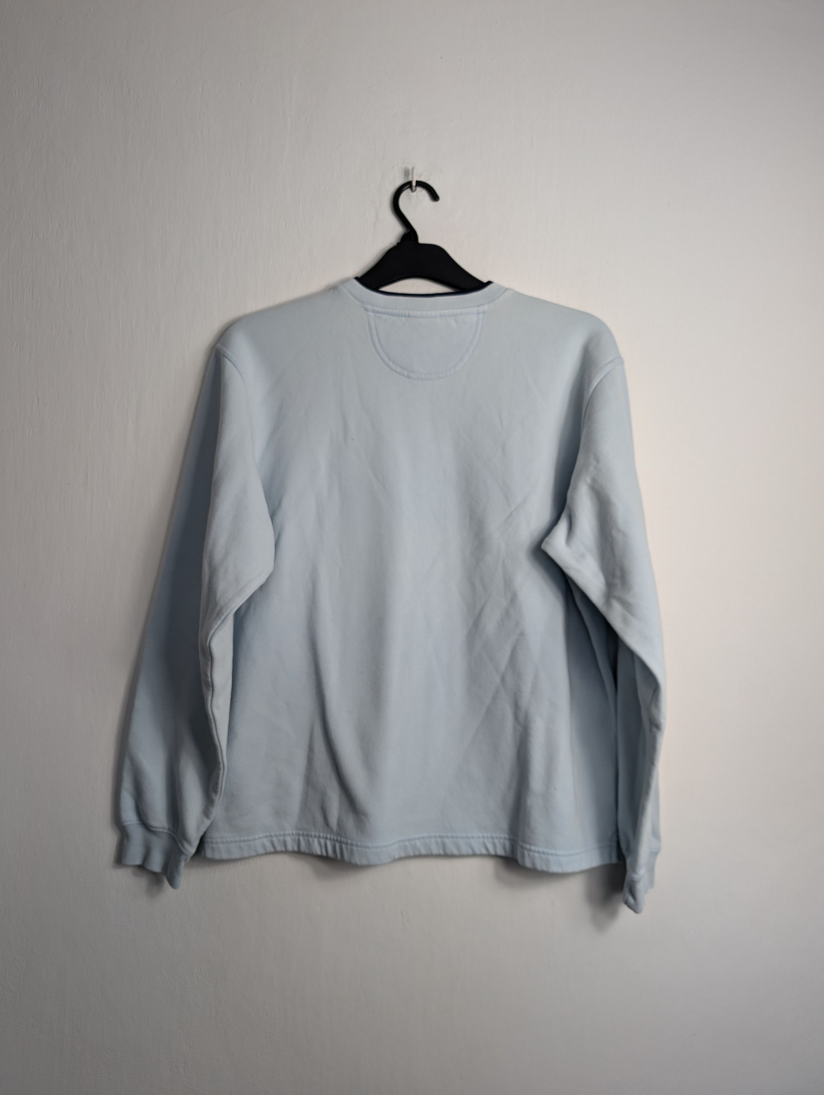 Nike Nike Vintage Center Swoosh V-Neck Baby Blue Boxy Y2K Retro Size US S / EU 44-46 / 1 - 4 Thumbnail