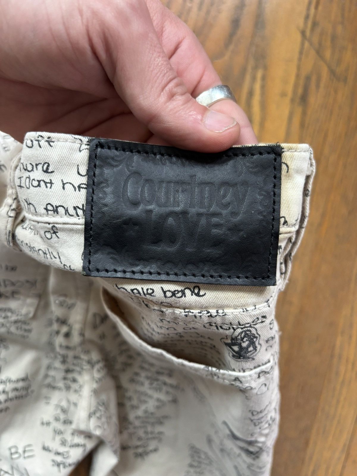 Hysteric Glamour Hysteric Glamour Courtney Love Poem Print Jeans Size 25" / US 0 / IT 36 - 7 Thumbnail