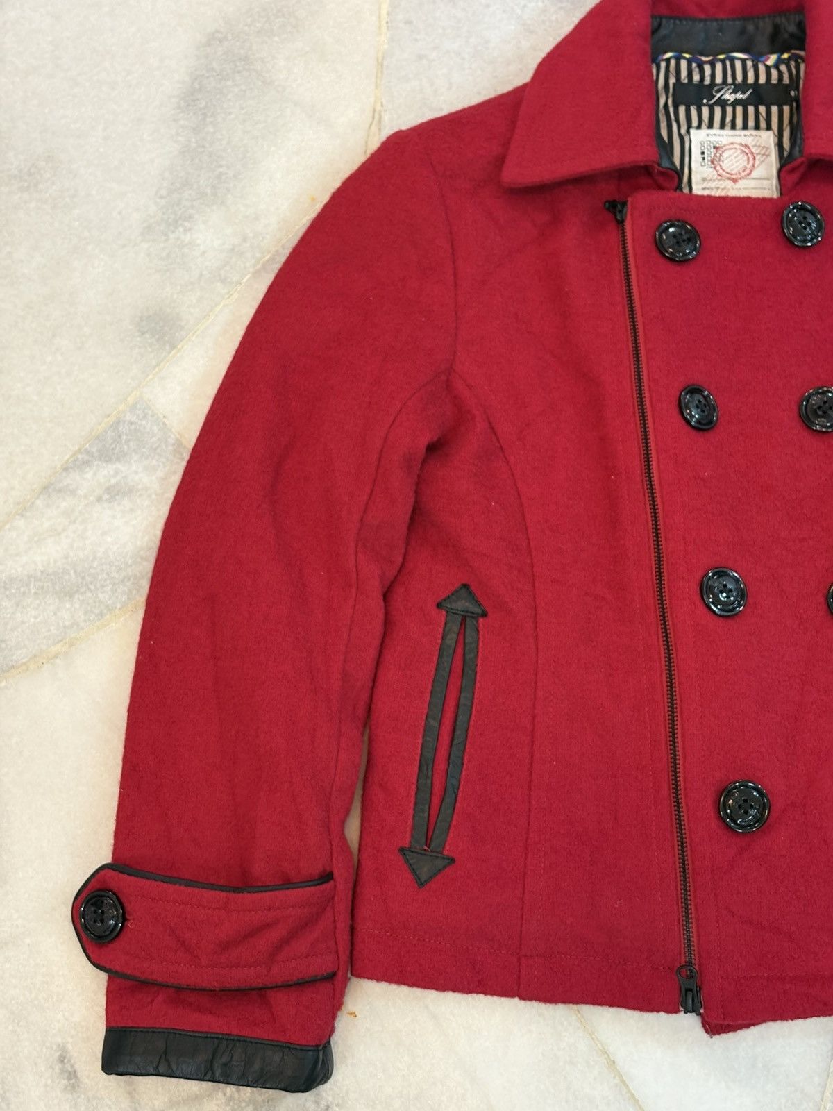 Japanese Brand Shapel Charles 'Blend the colond' wool Jacket Size US S / EU 44-46 / 1 - 18 Thumbnail