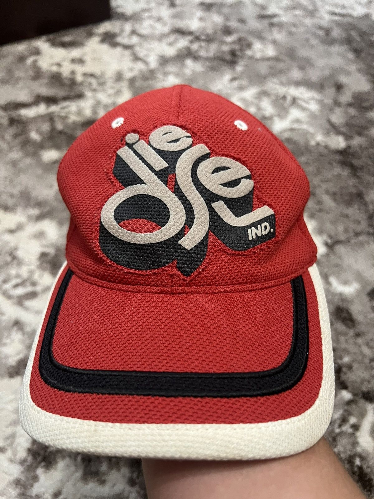 Diesel × Vintage Vintage Diesel y2k Big logo Cap Size ONE SIZE - 2 Thumbnail