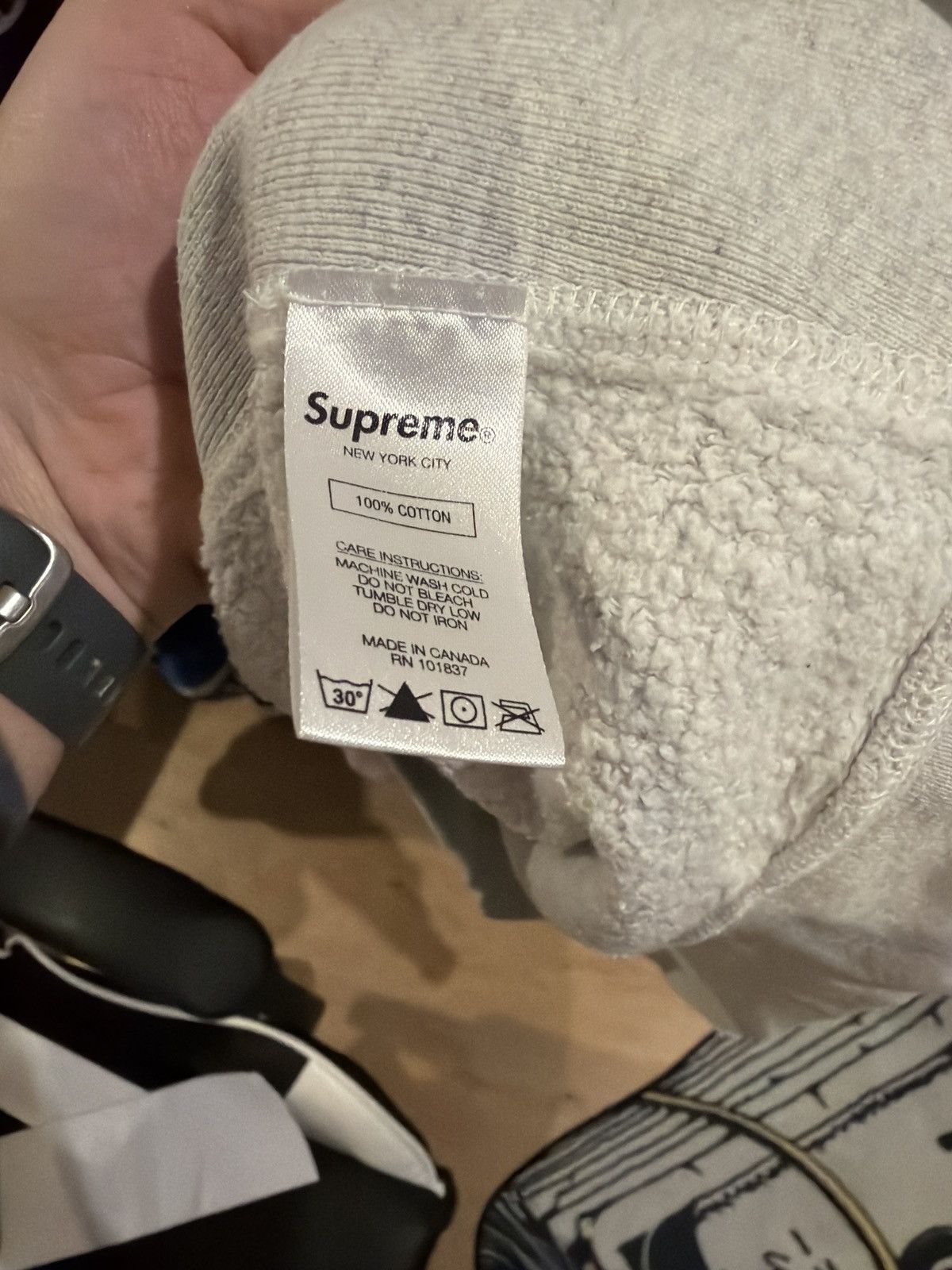 Supreme Supreme Arc Logo Hoodie Size US XL / EU 56 / 4 - 4 Thumbnail