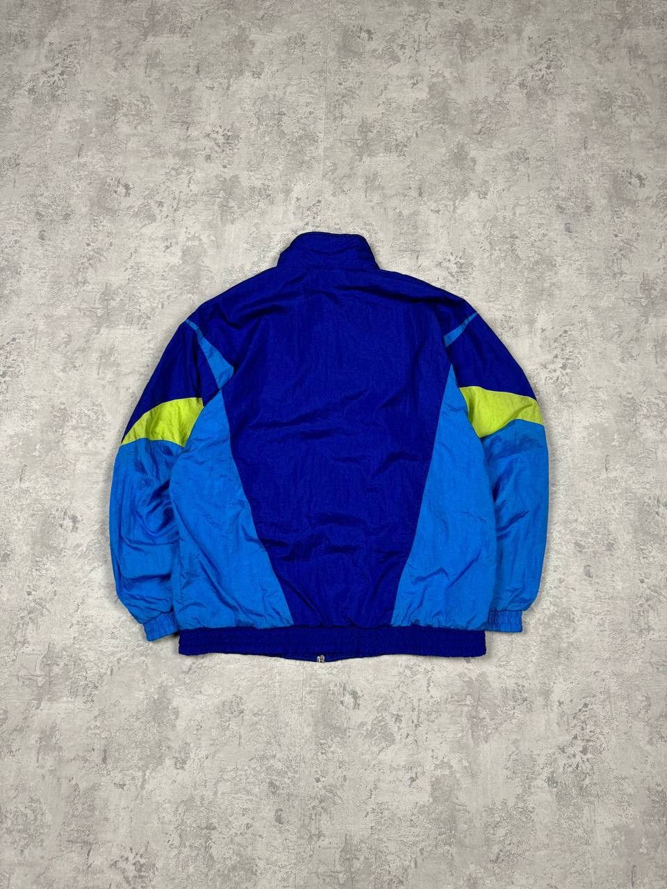 Adidas Vintage 90's Adidas ALPINA Full Tracksuit Nylon Blue Size US M / EU 48-50 / 2 - 9 Thumbnail