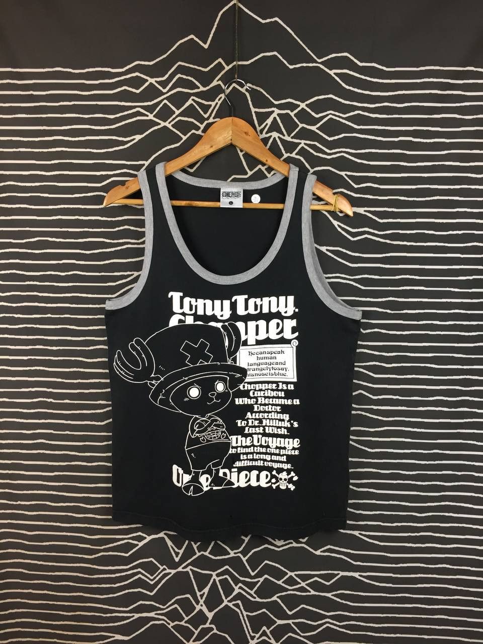 Anime Vtg One Piece Tony Tony Chopper Anime Manga Tank Top Size US M / EU 48-50 / 2 - 2 Thumbnail